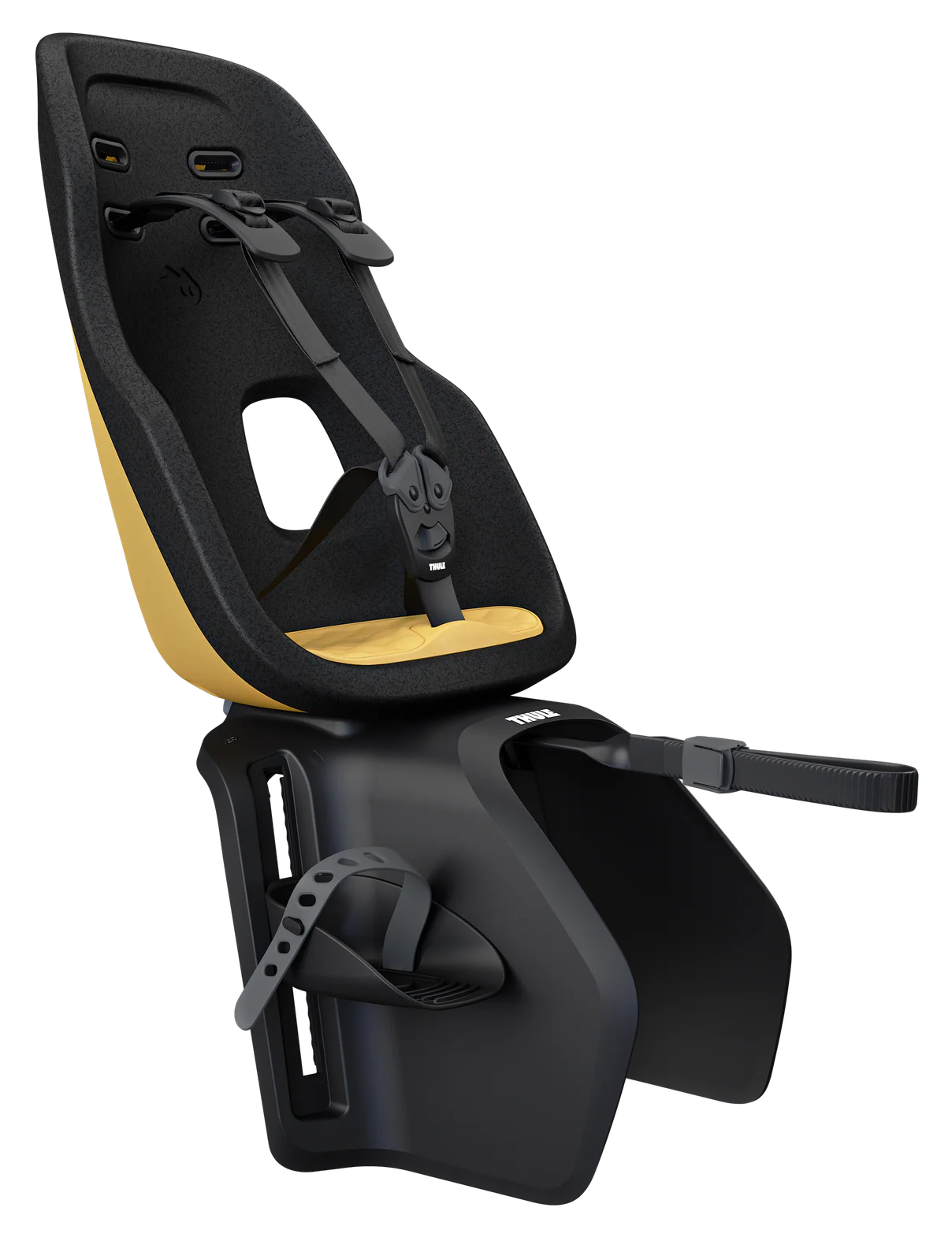 Thule Yepp Nexxt 2 Maxi Kindersitz Gepäckträger-Montage Burnished Yellow