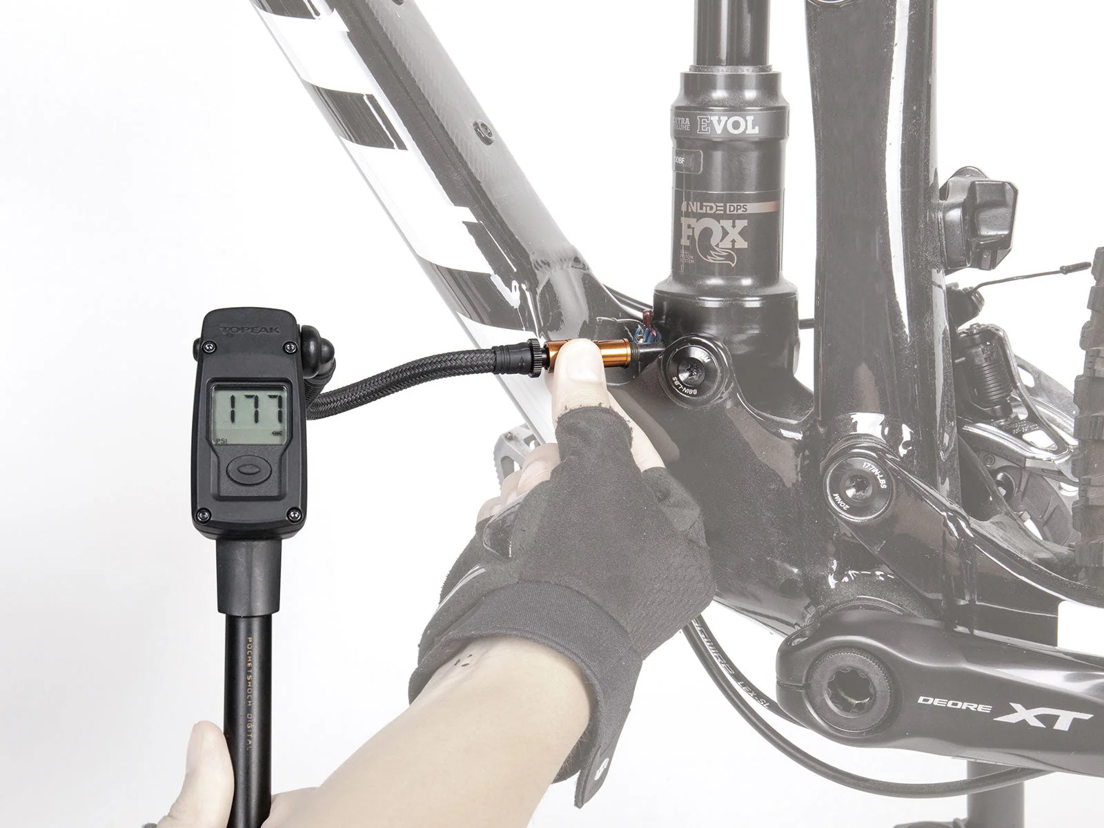 Topeak Pocket Shock Digital Minipumpe - Image 4