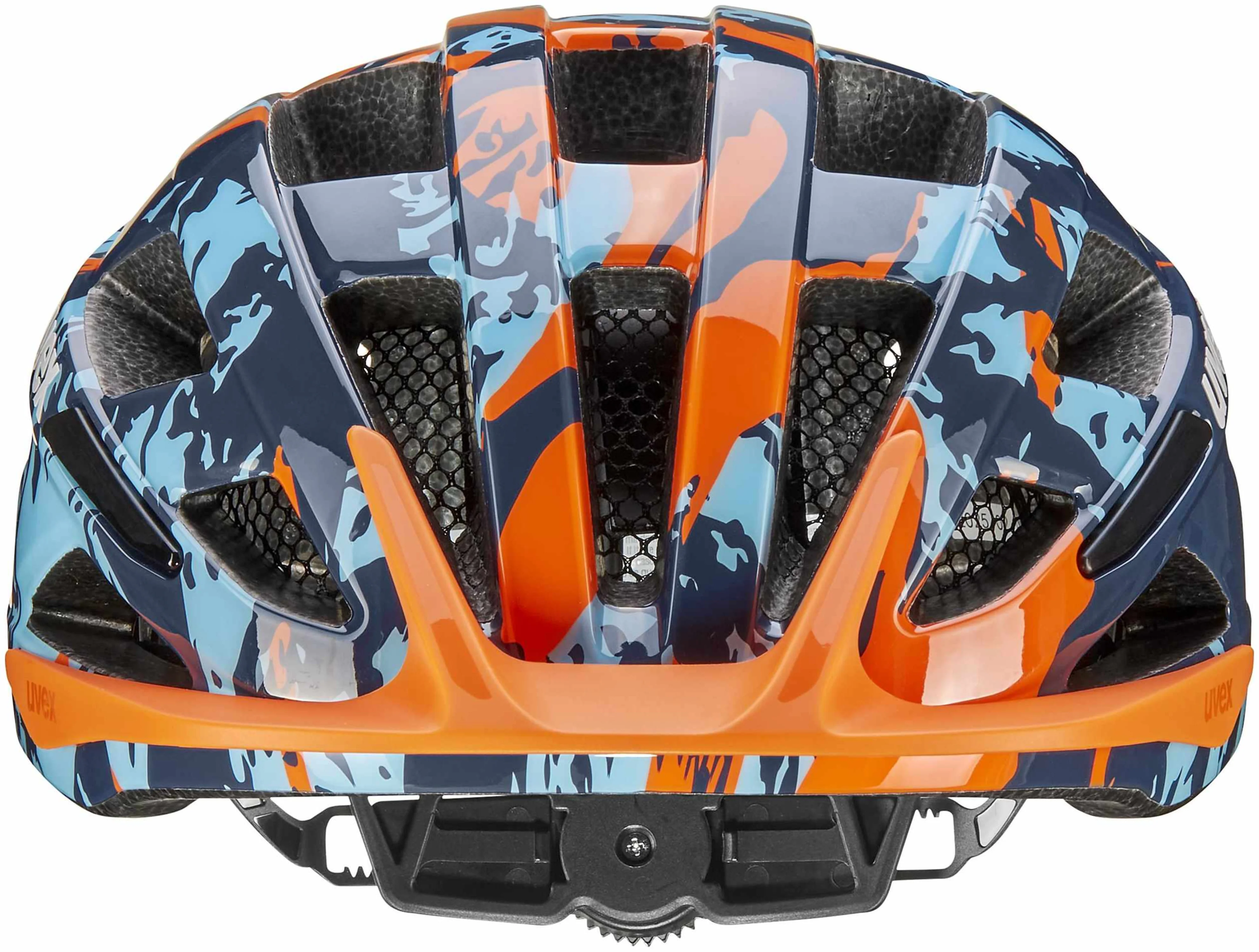 uvex Air Wing 2 Kinderhelm Papaya-Bubble Blue - Image 2