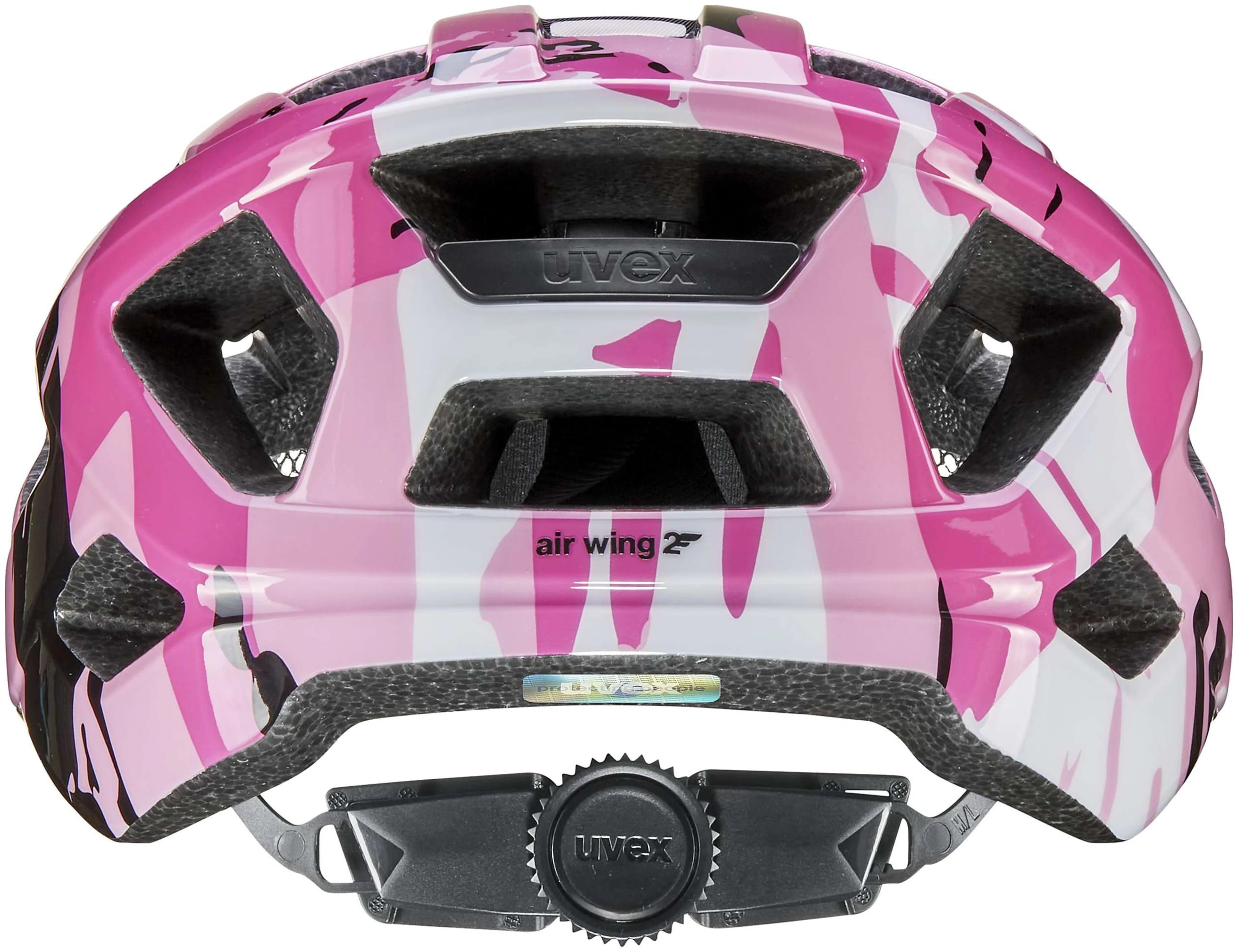 uvex Air Wing 2 Kinderhelm Strawberry-Black - Image 3