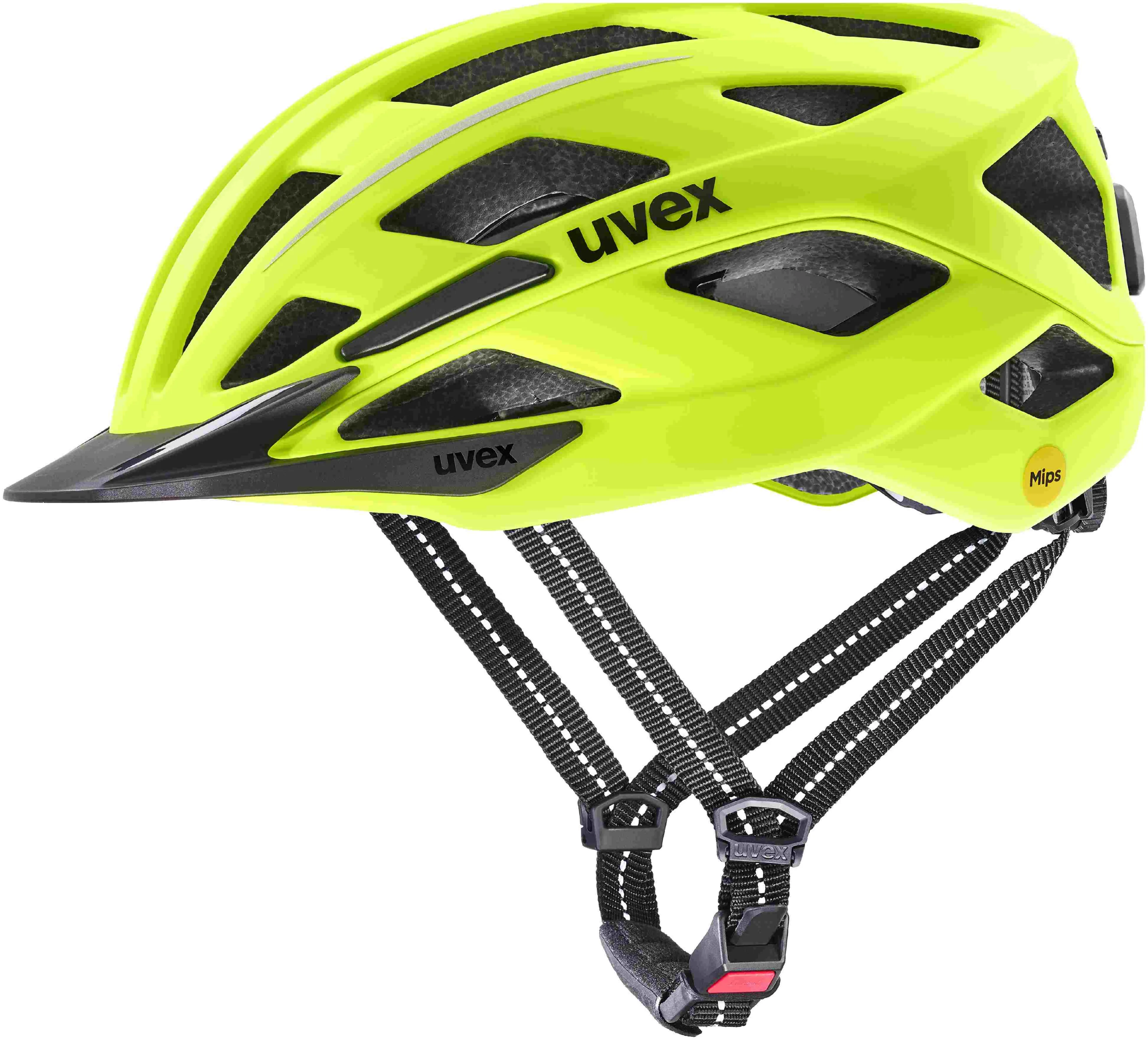 uvex City I-Vo 2 Mips City-Helm Neon Yellow Matt-Black