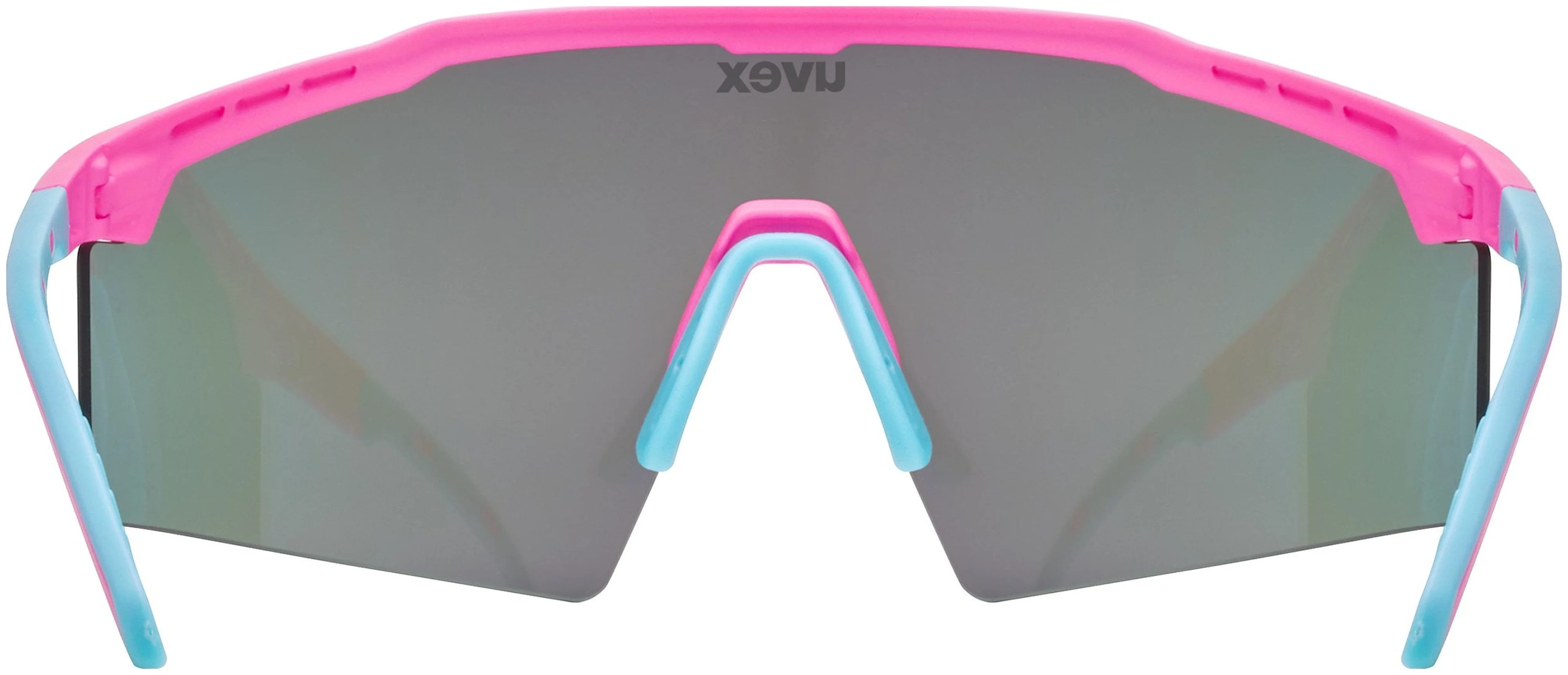 uvex Flowline Radbrille Pink Matt / Mirror Blue - Image 4