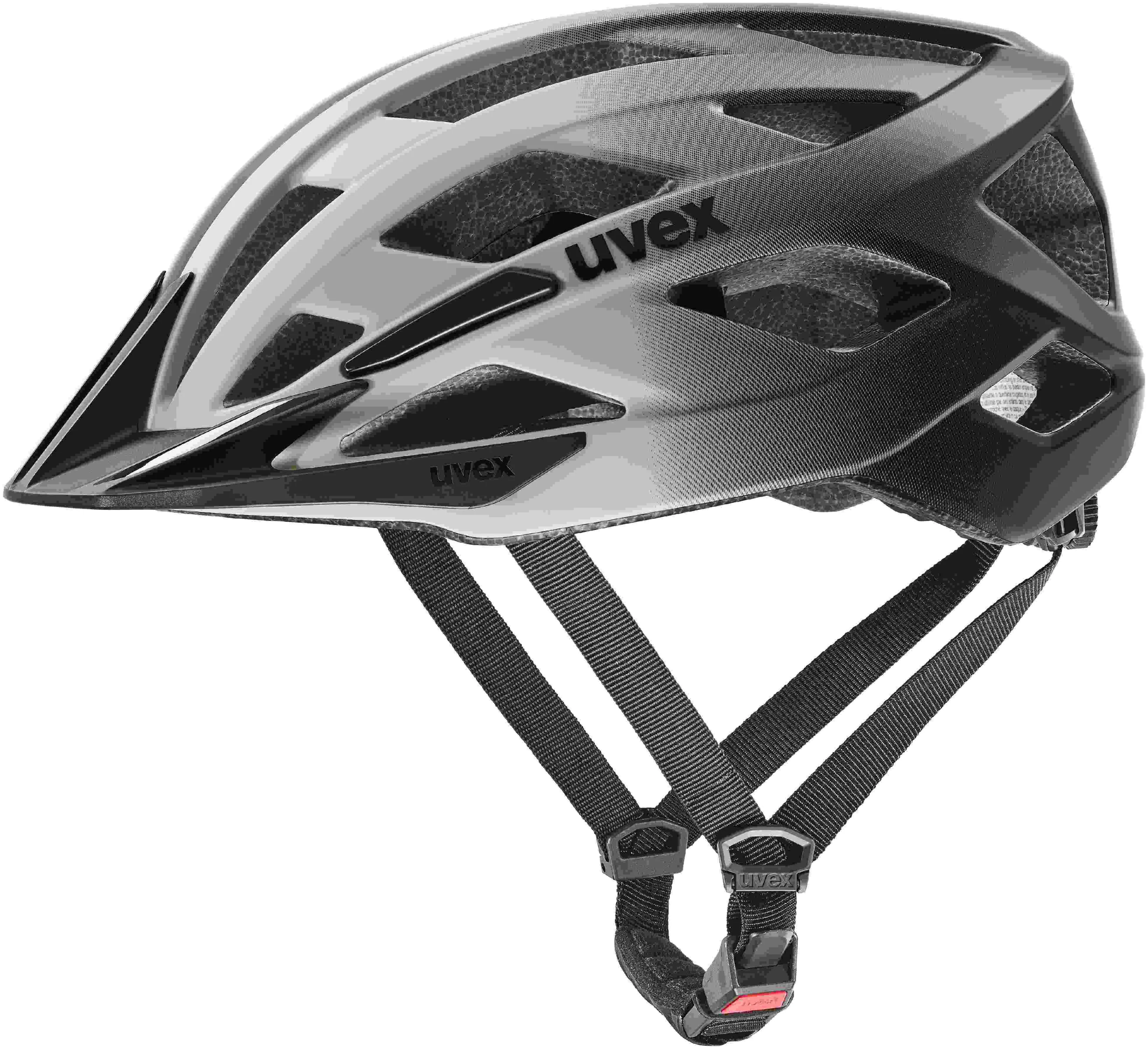 uvex I-Vo 2 City-Helm Warm Grey-Black Matt