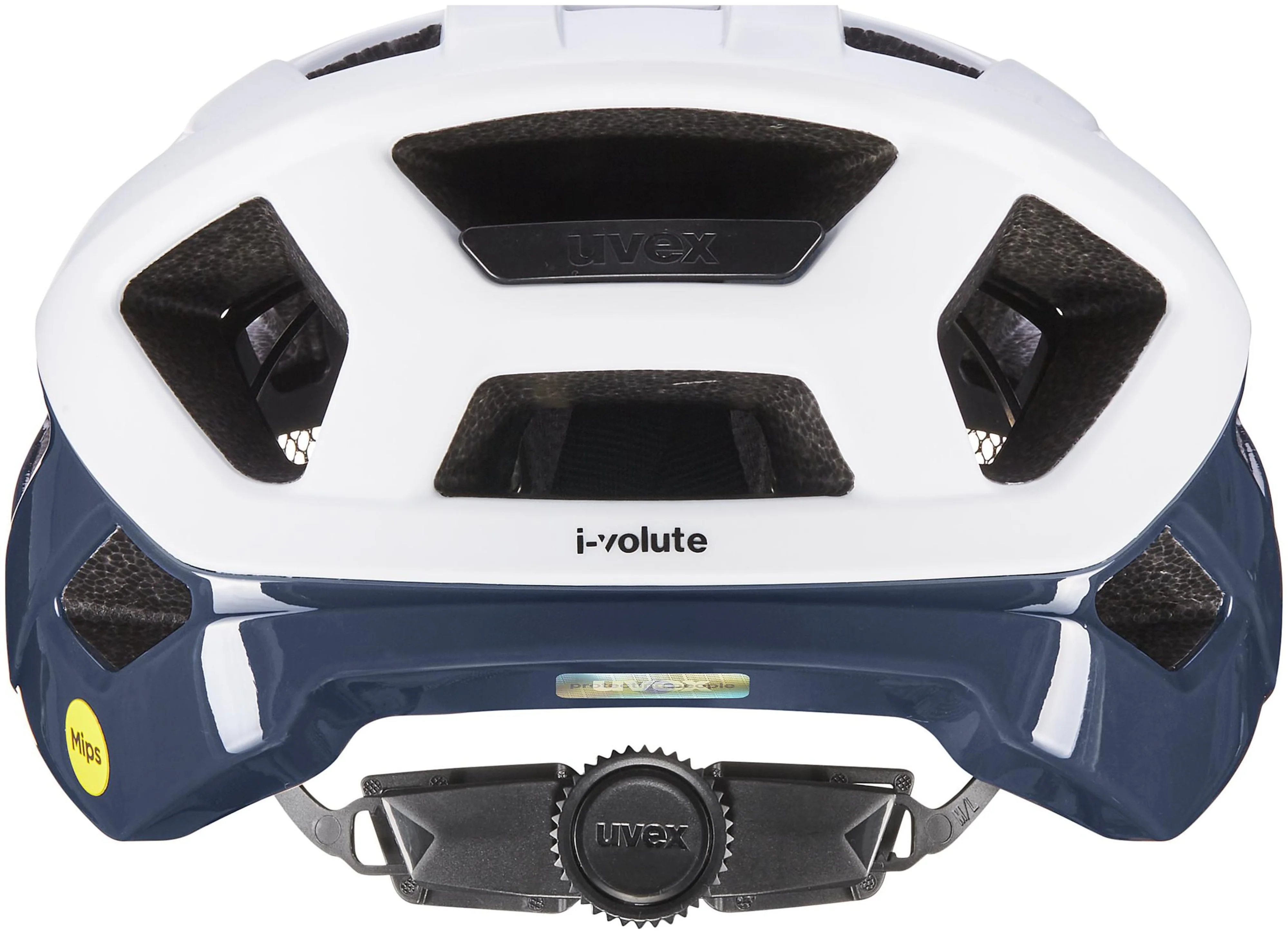 uvex I-Volute Mips Rennrad-Helm White-Dusk Blue Matt - Image 3