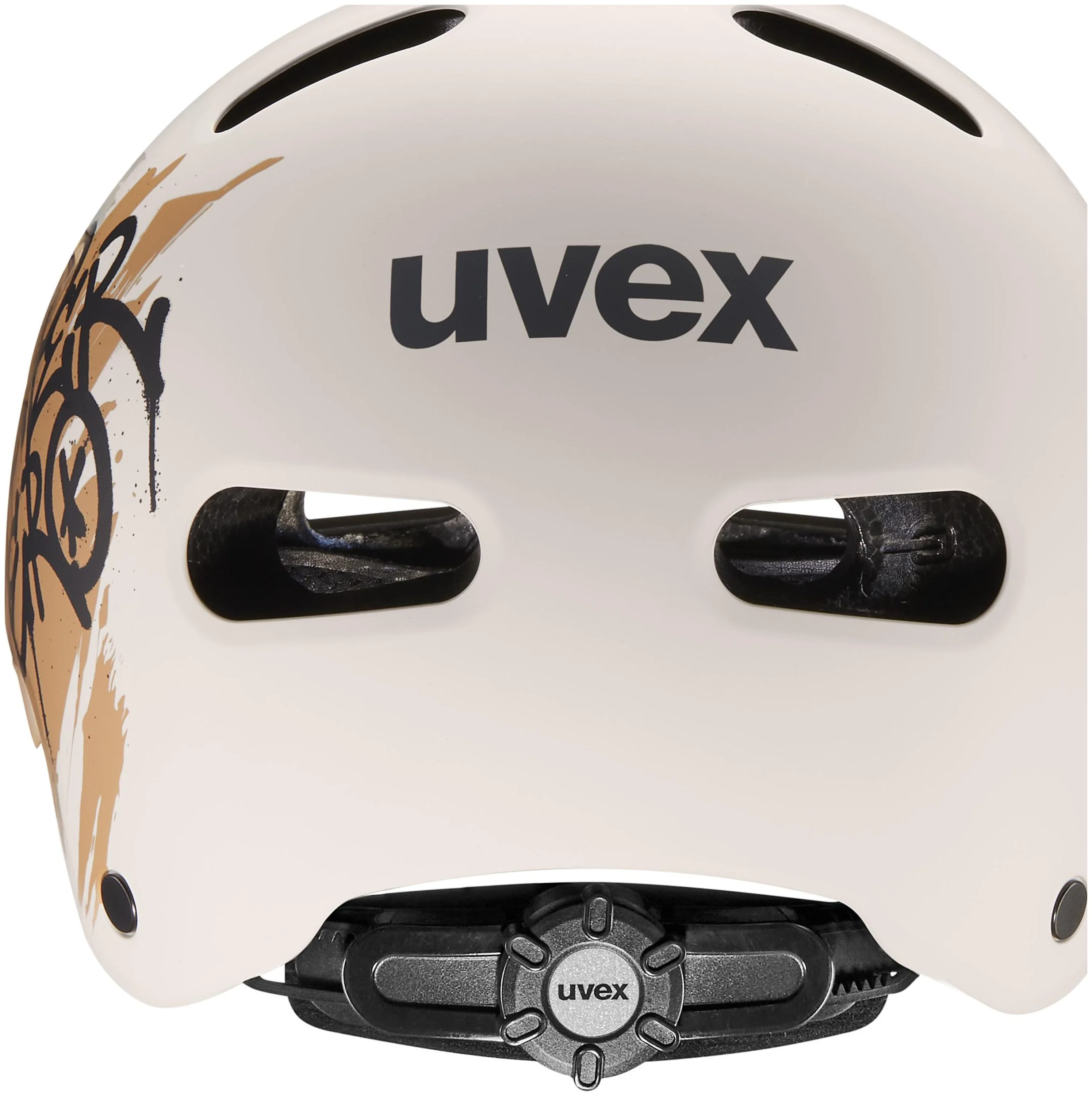 uvex Kid 4 Style Kinderhelm Super Hero Warm Grey Matt - Image 3