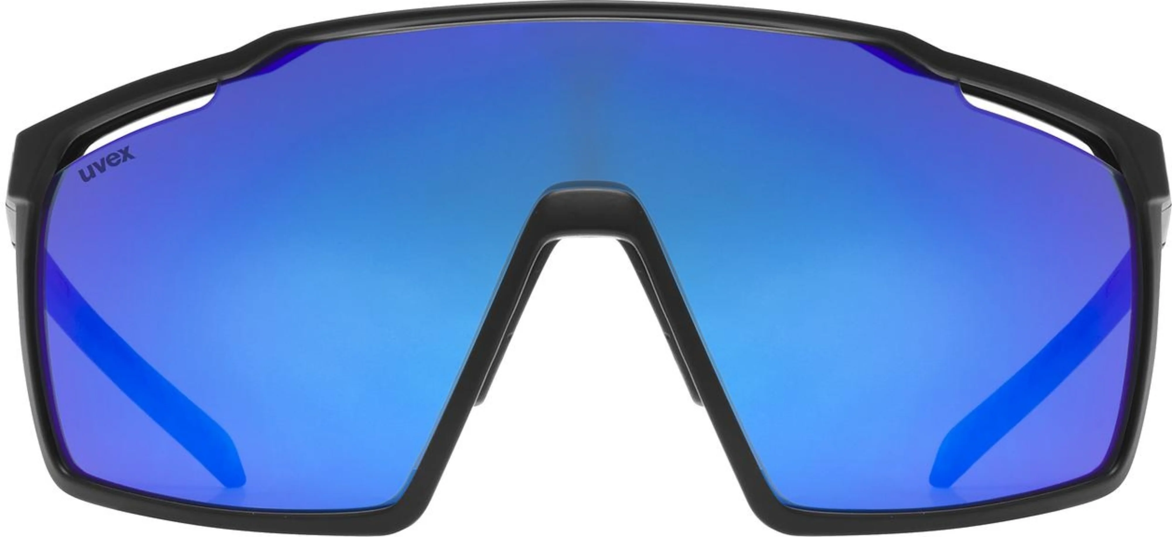 uvex Mtn Perform Radbrille Black-Blue Matt / Mirror Blue - Image 2