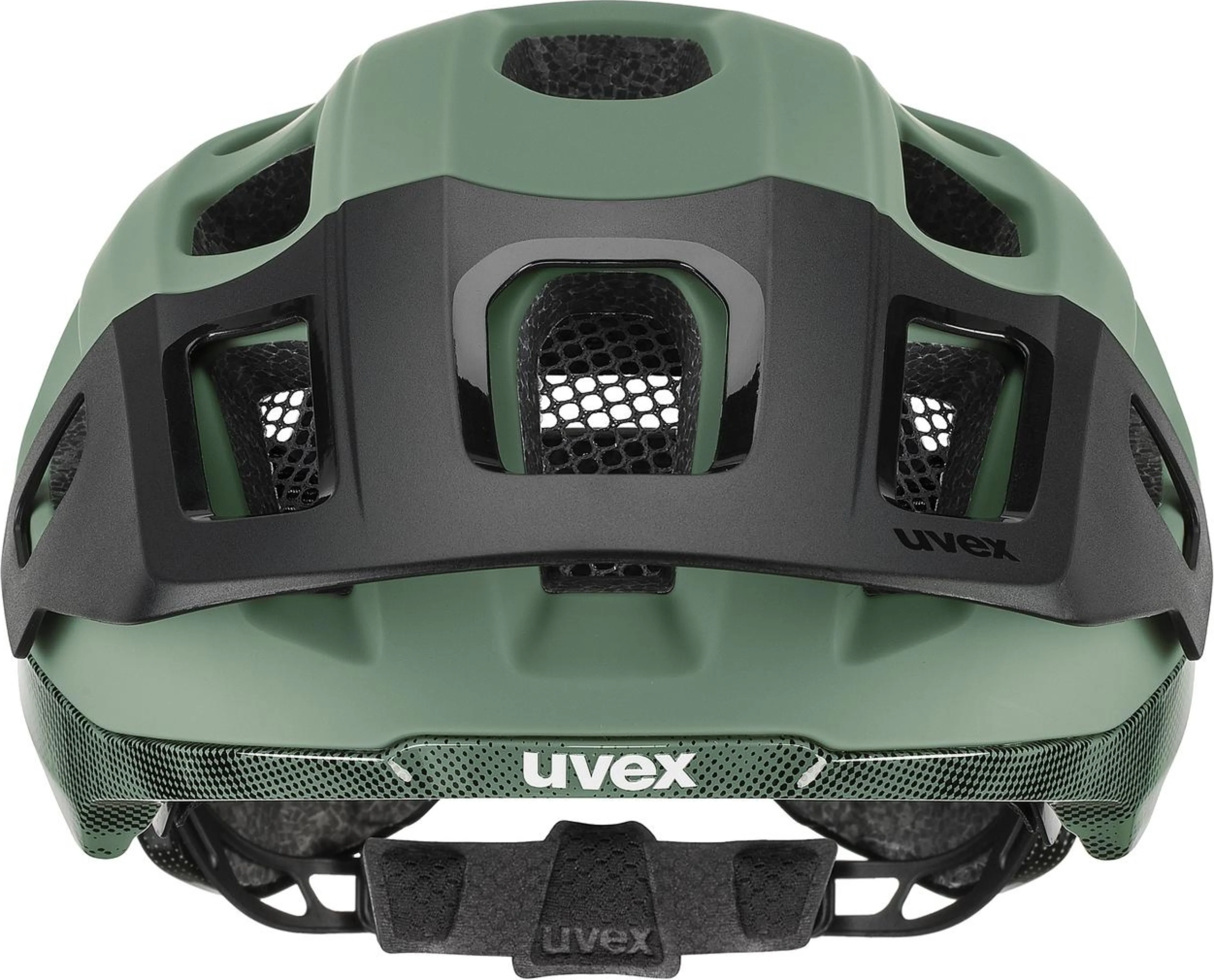 uvex React Mips MTB-Helm Moss Green-Black Matt - Image 2