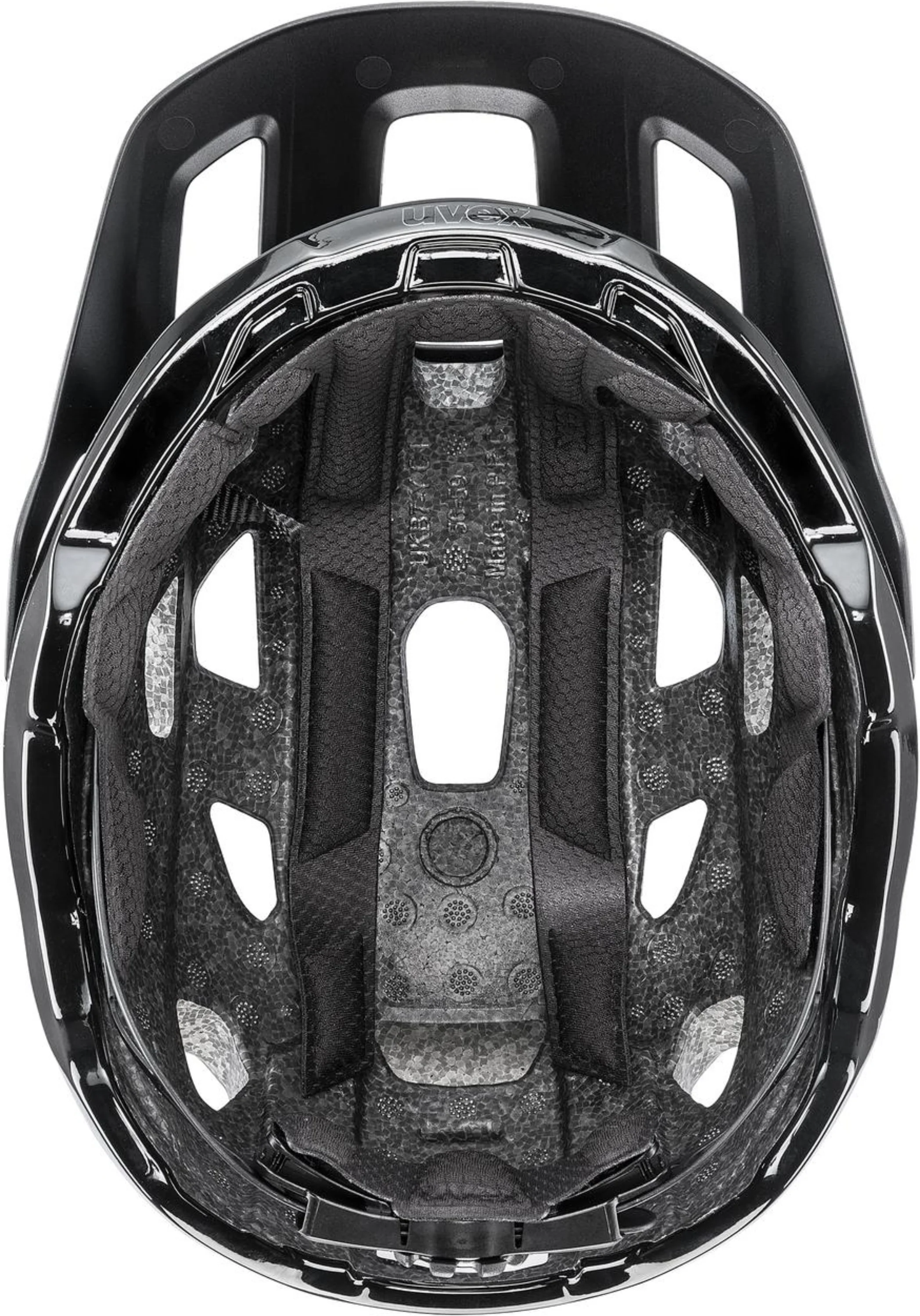 uvex React MTB-Helm Black Matt - Image 4