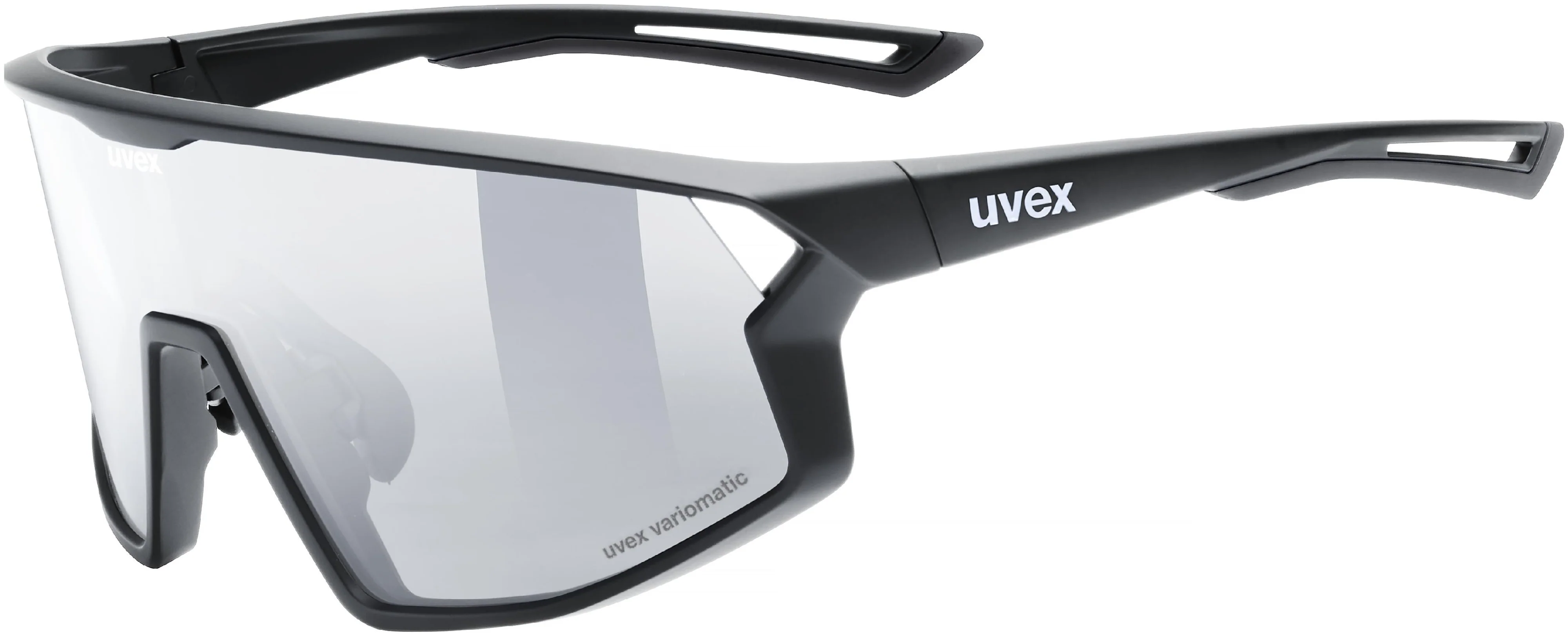 uvex Skyryse V Radbrille Black Matt / Lightmirror Silver