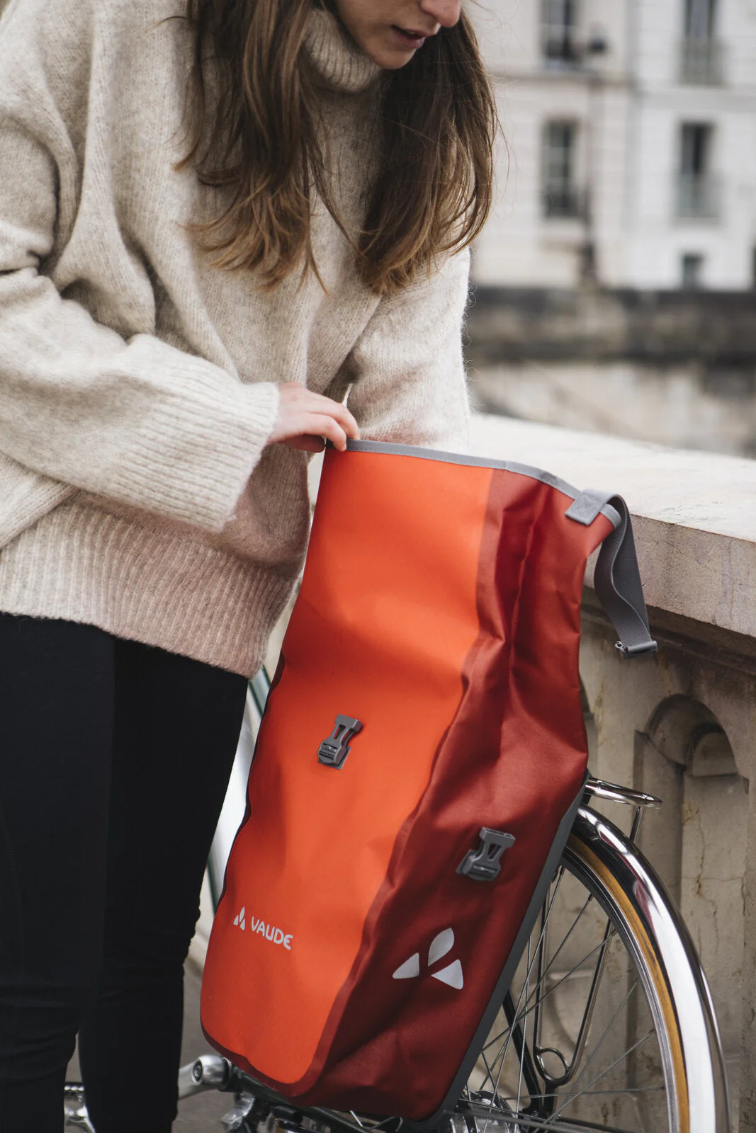 VAUDE Aqua Back Gepäckträgertasche rot - Image 5