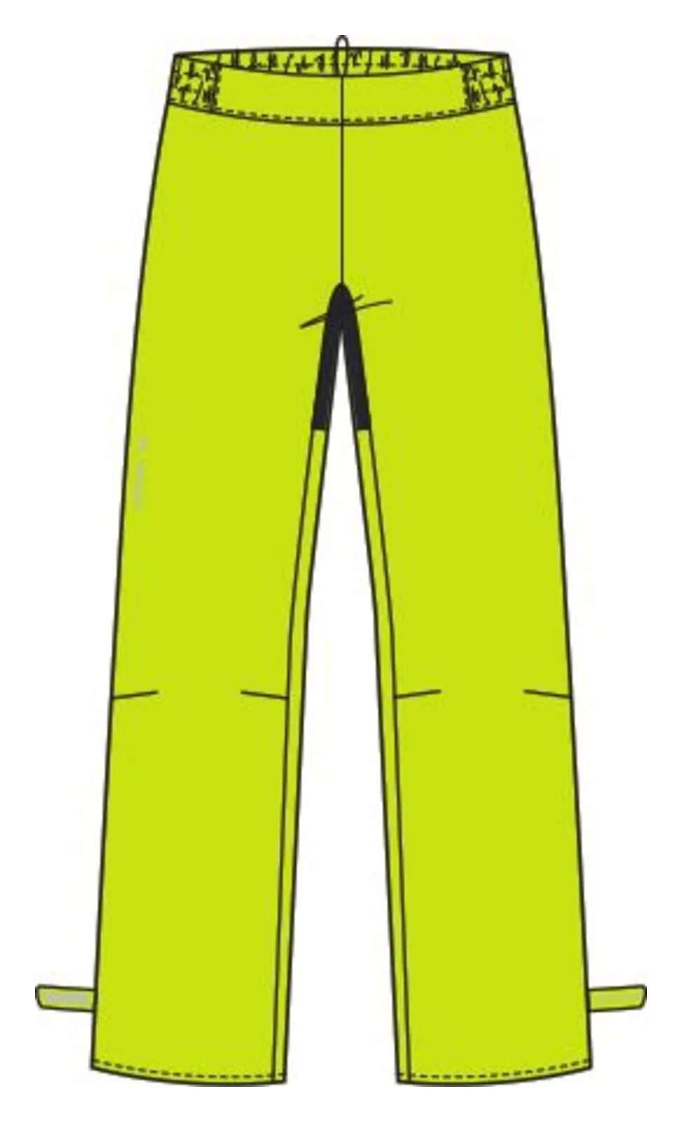 VAUDE Drop Pants II Herren neon yellow uni - Image 8