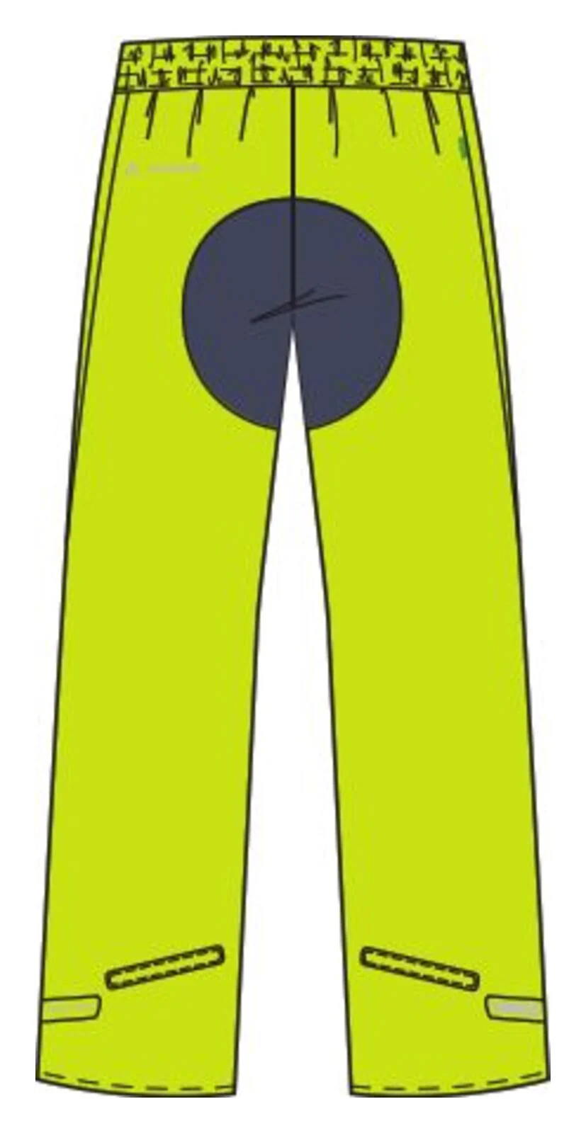 VAUDE Drop Pants II Herren neon yellow uni - Image 9