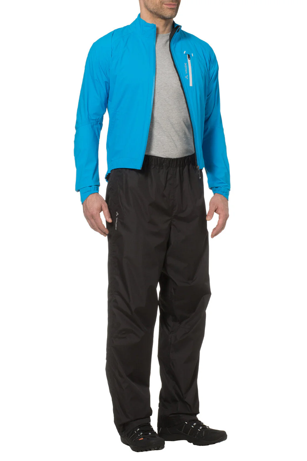 VAUDE Fluid II Full-Zip Hose Herren schwarz - Image 6