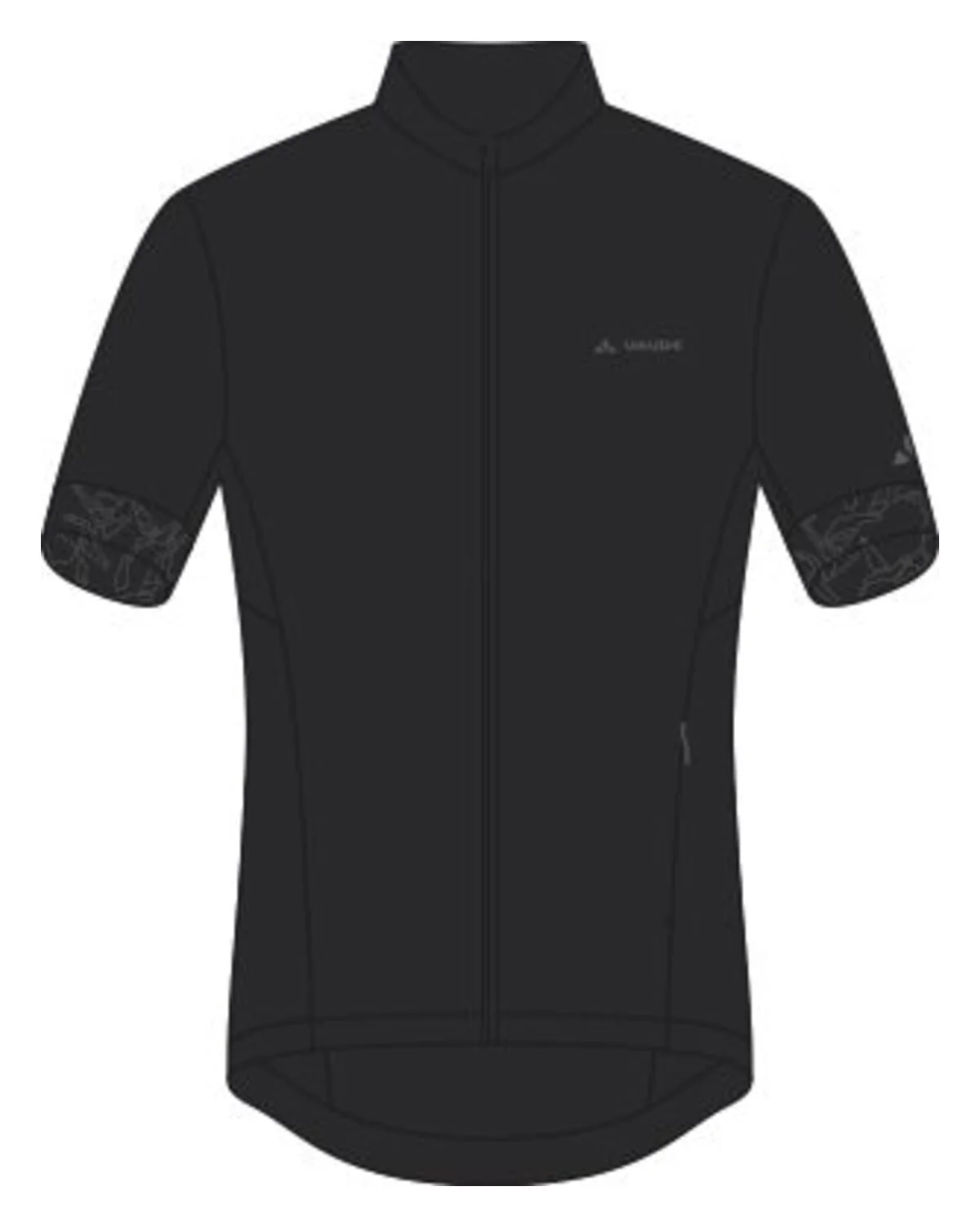 VAUDE Kuro FZ Tricot II Herren schwarz - Image 8