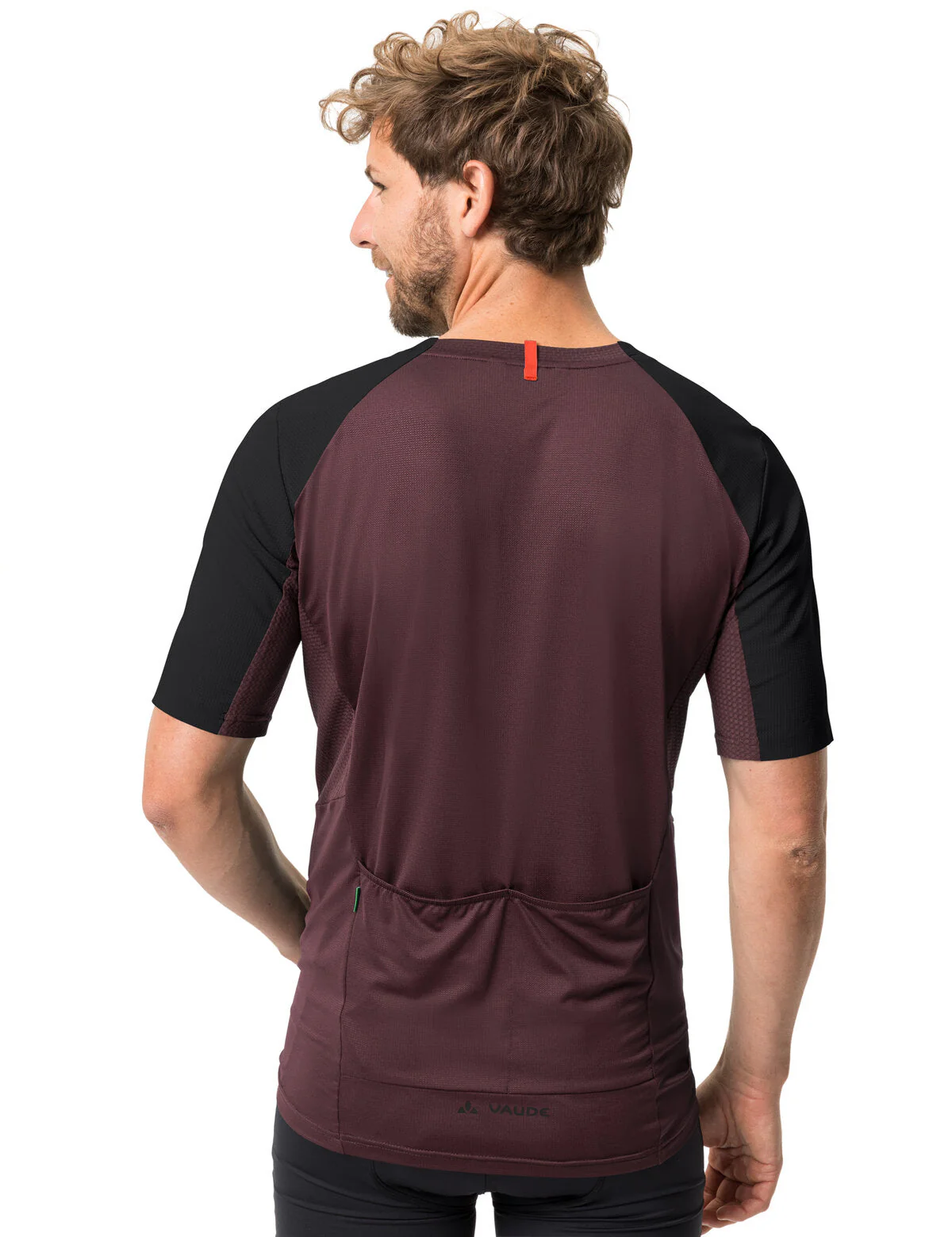VAUDE Kuro II Kurzarm Shirt Herren rot/schwarz - Image 4