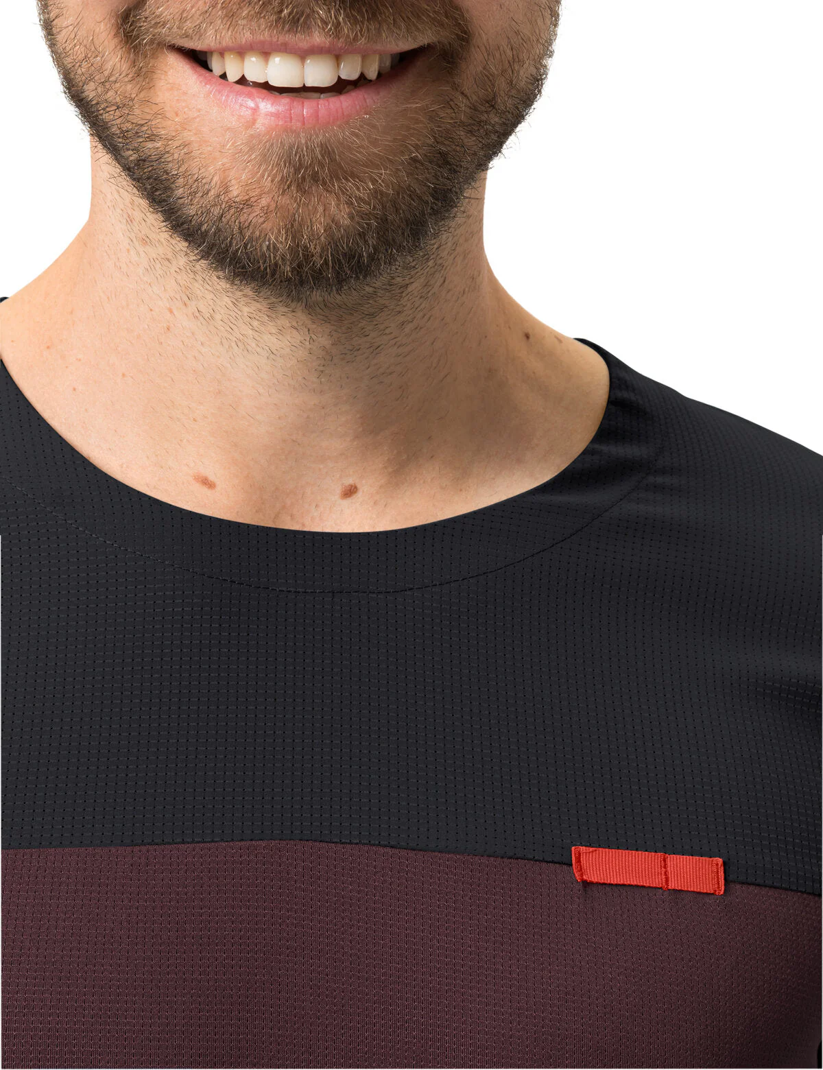 VAUDE Kuro II Kurzarm Shirt Herren rot/schwarz - Image 5