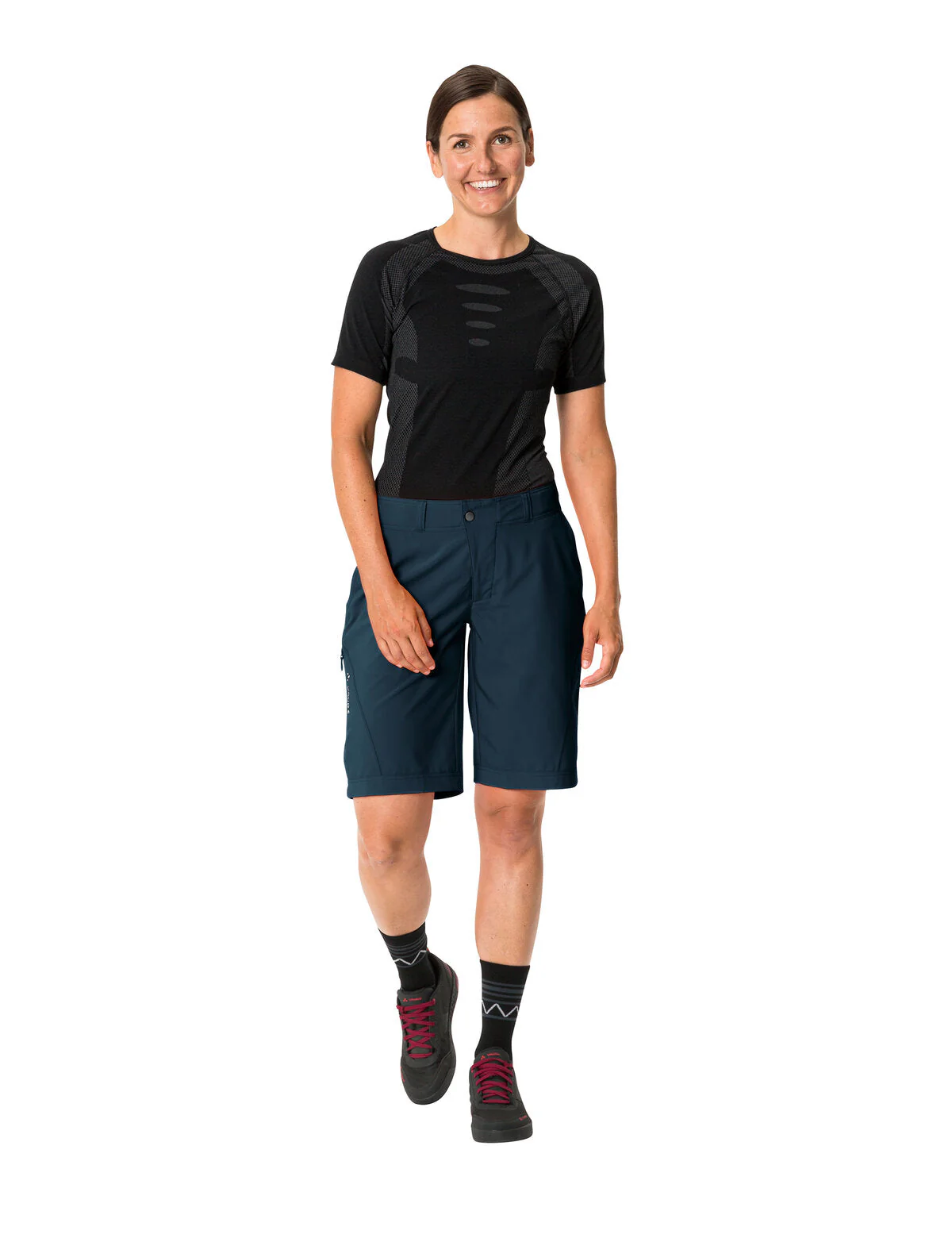 VAUDE Ledro Shorts Damen blau - Image 7