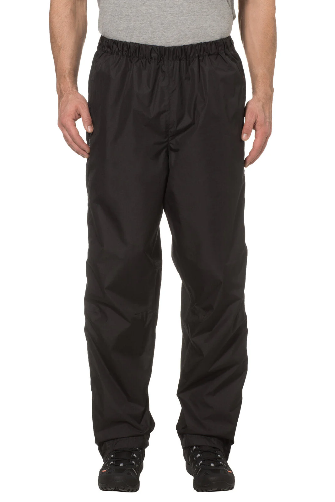 VAUDE M's Fluid Full-Zip Rain Pants II Herren schwarz - Image 3