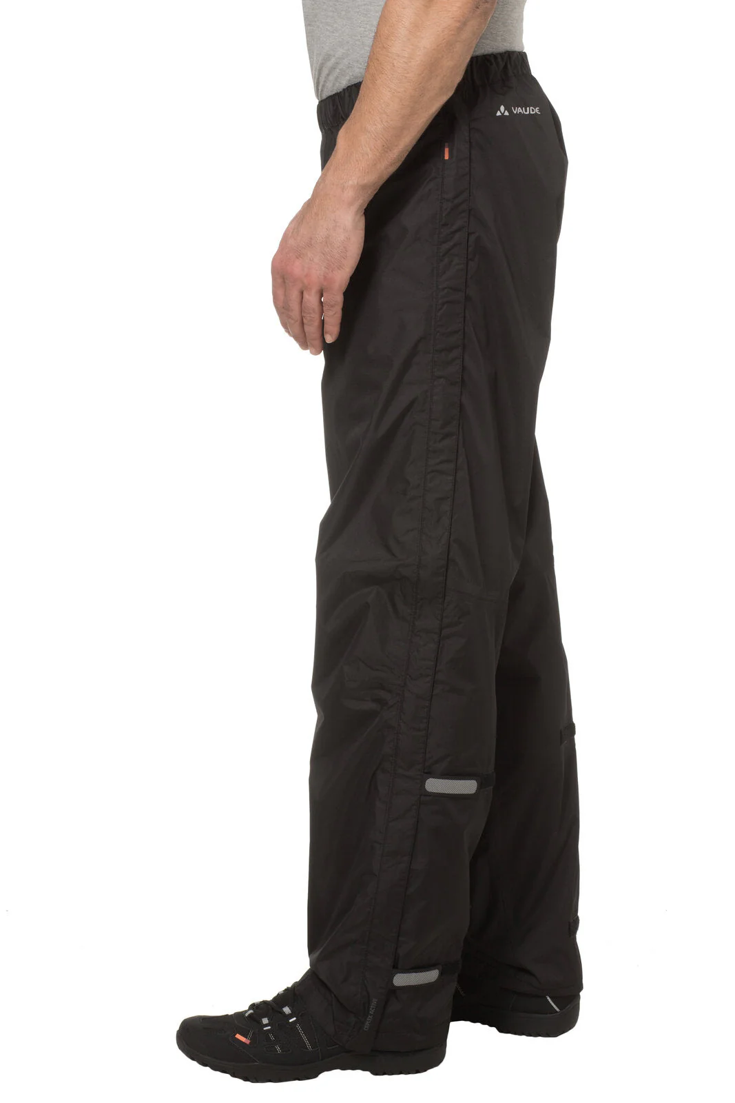 VAUDE M's Fluid Full-Zip Rain Pants II Herren schwarz - Image 5
