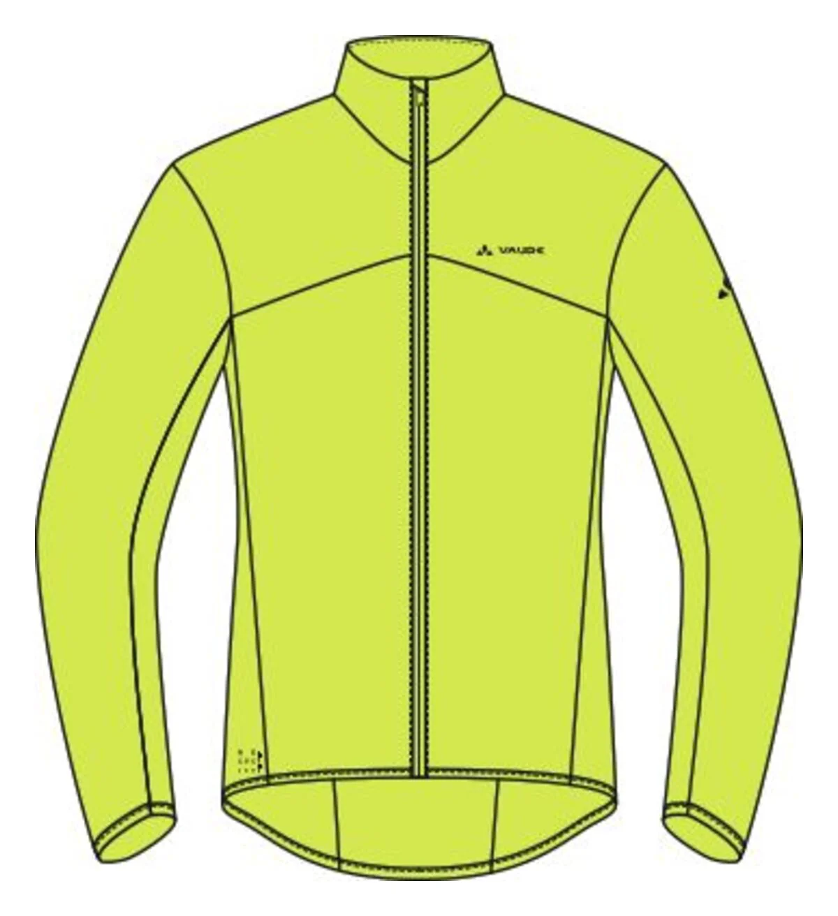 VAUDE Matera Air Jacke Herren gelb - Image 8