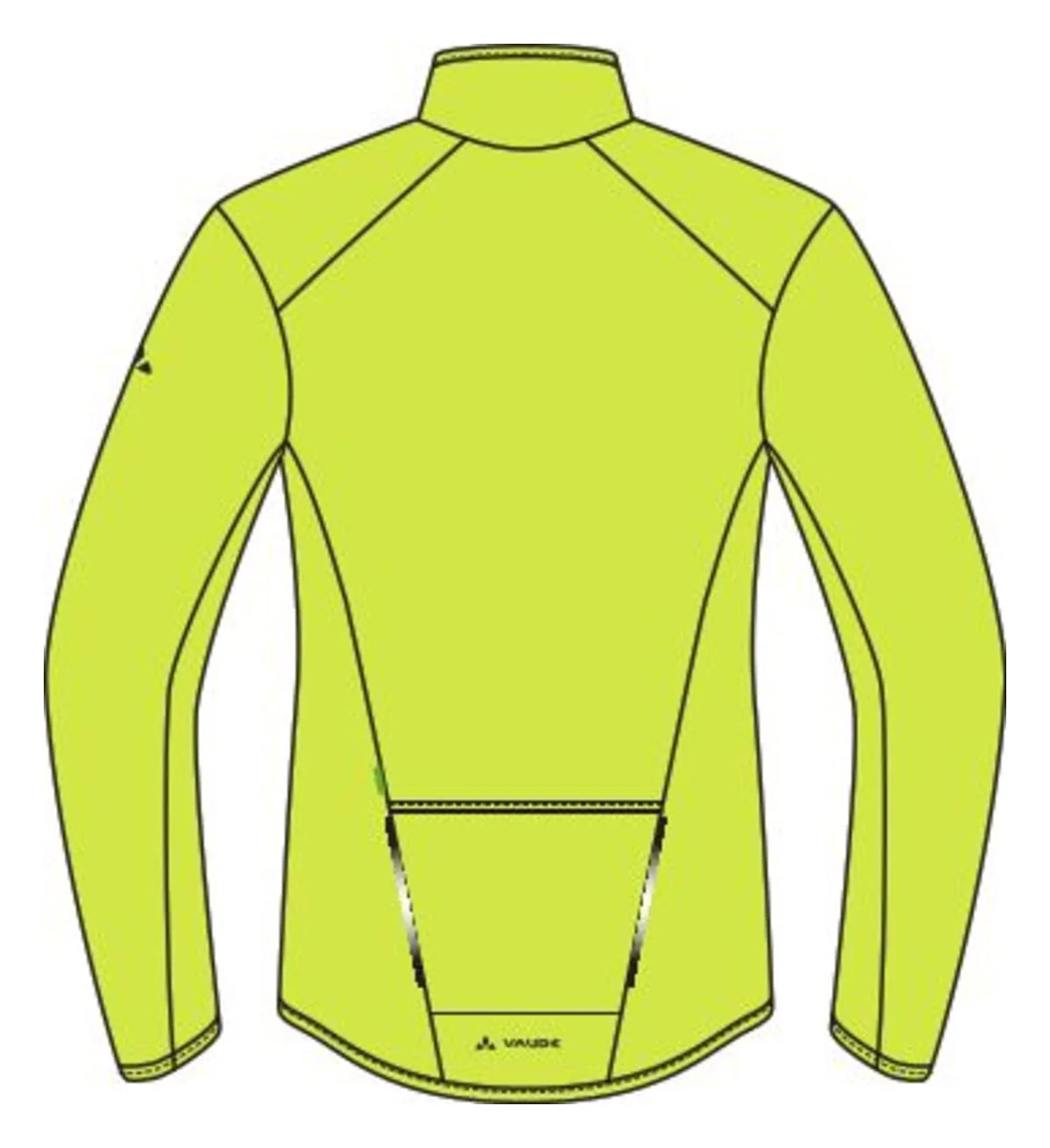 VAUDE Matera Air Jacke Herren gelb - Image 9
