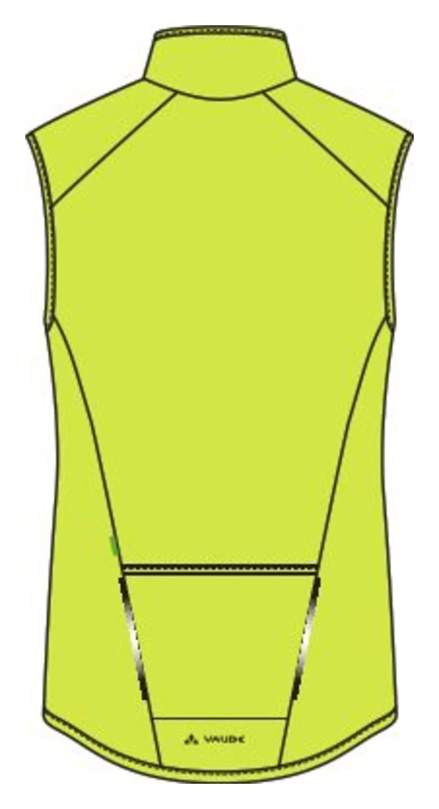 VAUDE Matera Air Weste Herren gelb - Image 9