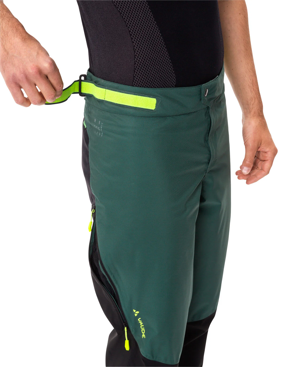 VAUDE Men's All Year Moab 2in1 Rain Pants grün - Image 5