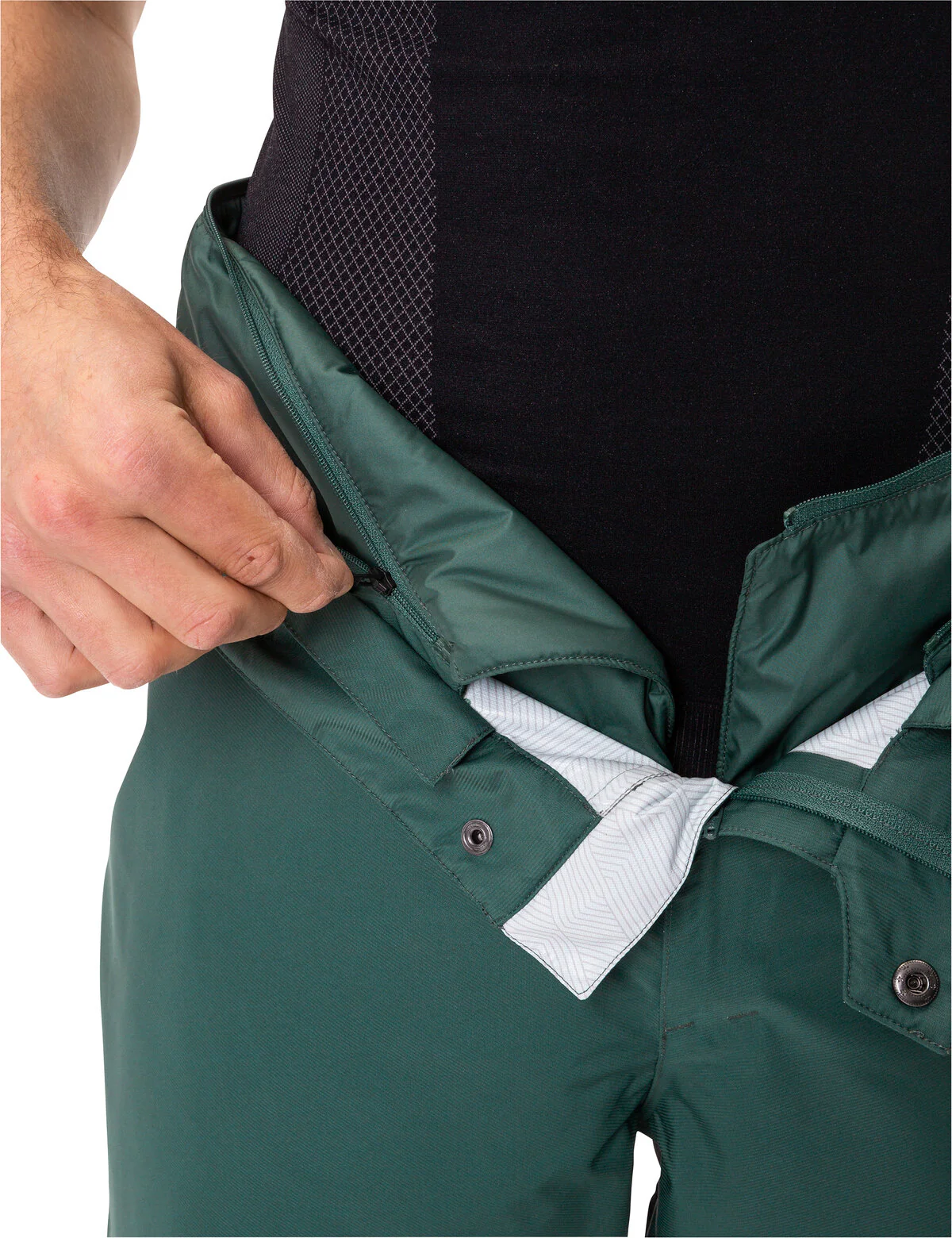 VAUDE Men's All Year Moab 2in1 Rain Pants grün - Image 6