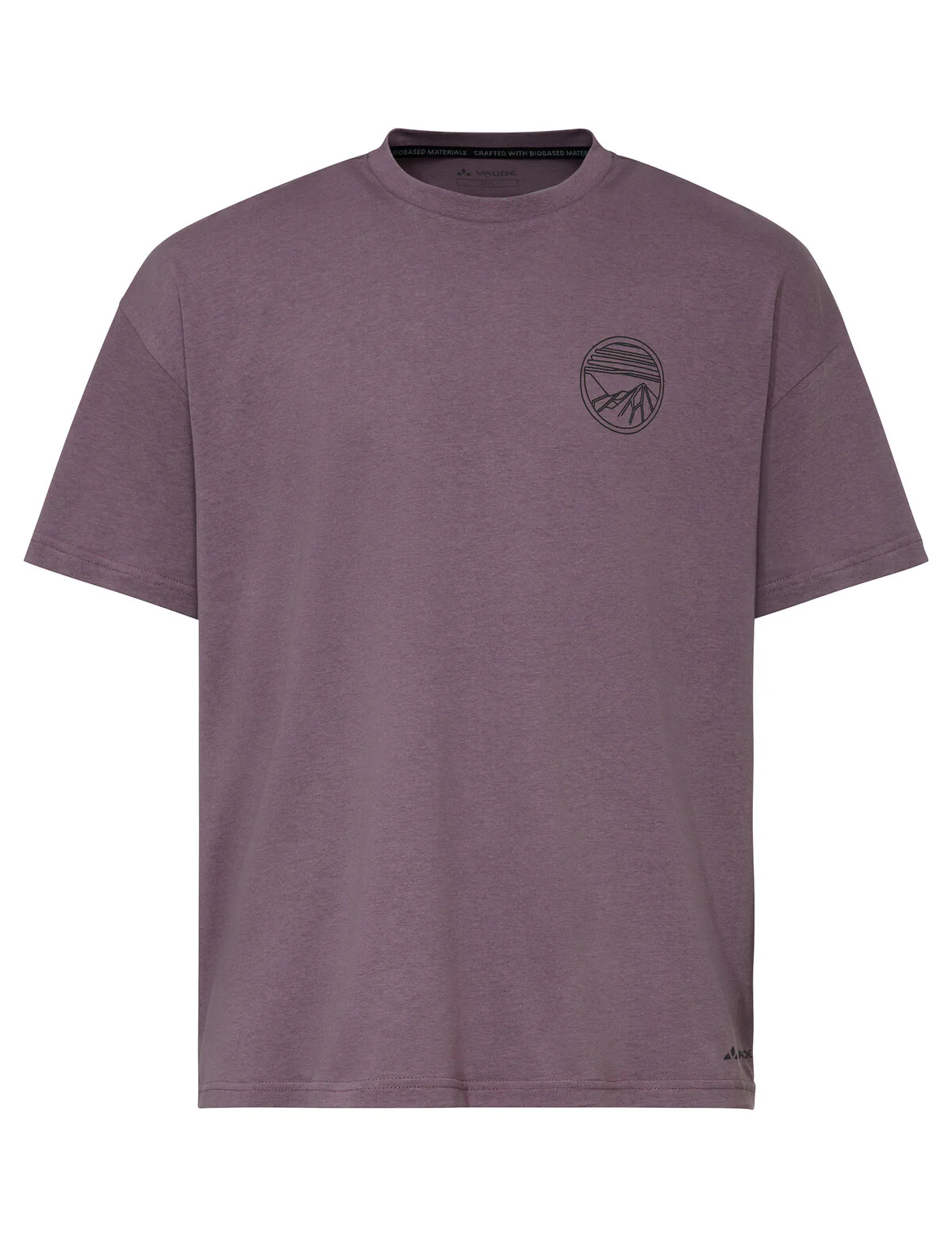 VAUDE Men's Cyclist Casual Shirt purple ash