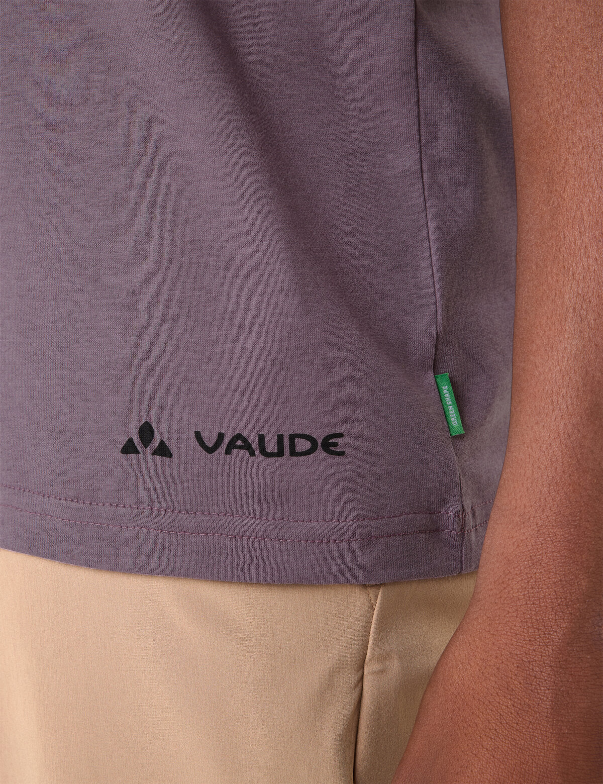 VAUDE Men's Cyclist Casual Shirt purple ash - Image 4