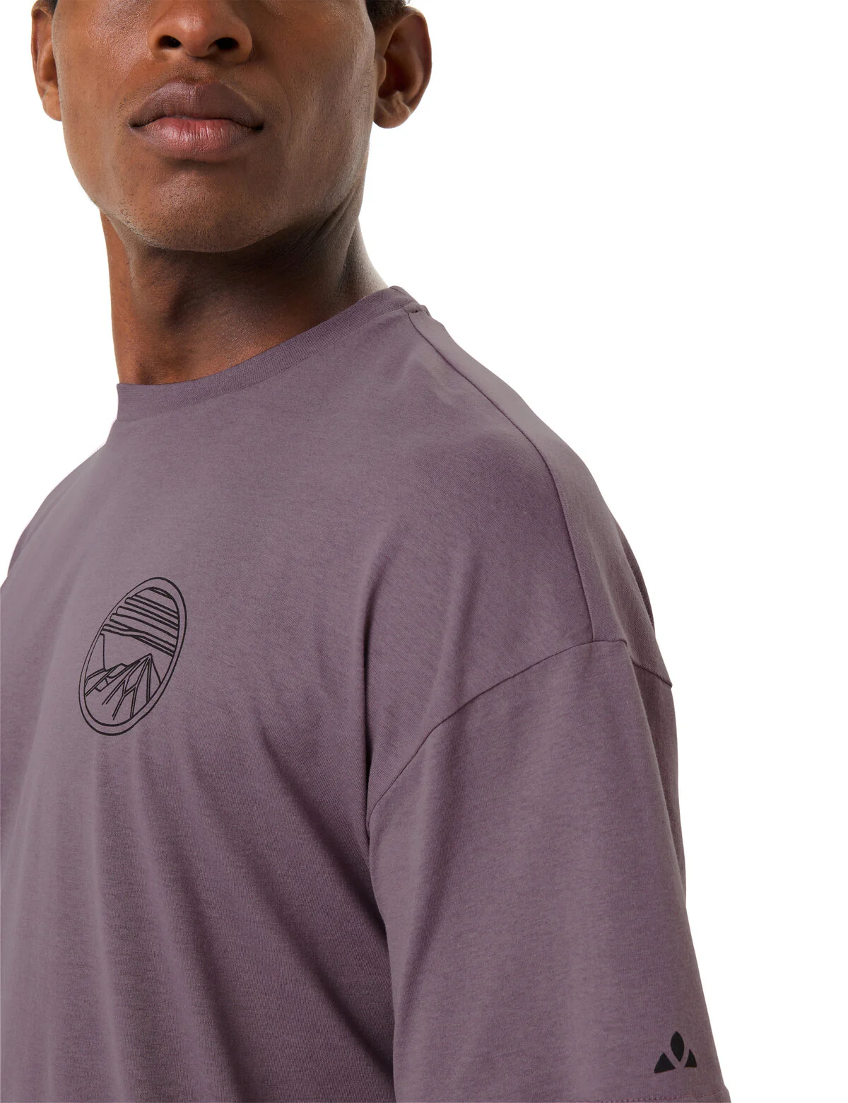 VAUDE Men's Cyclist Casual Shirt purple ash - Image 5