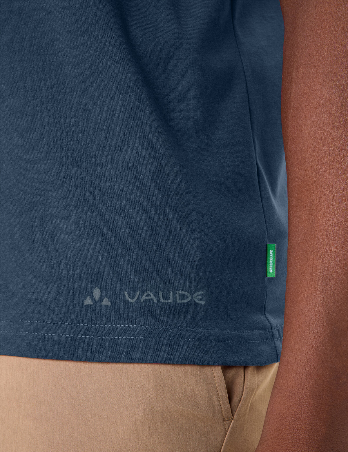 VAUDE Men's Cyclist T-Shirt V dark sea/dark sea - Image 4