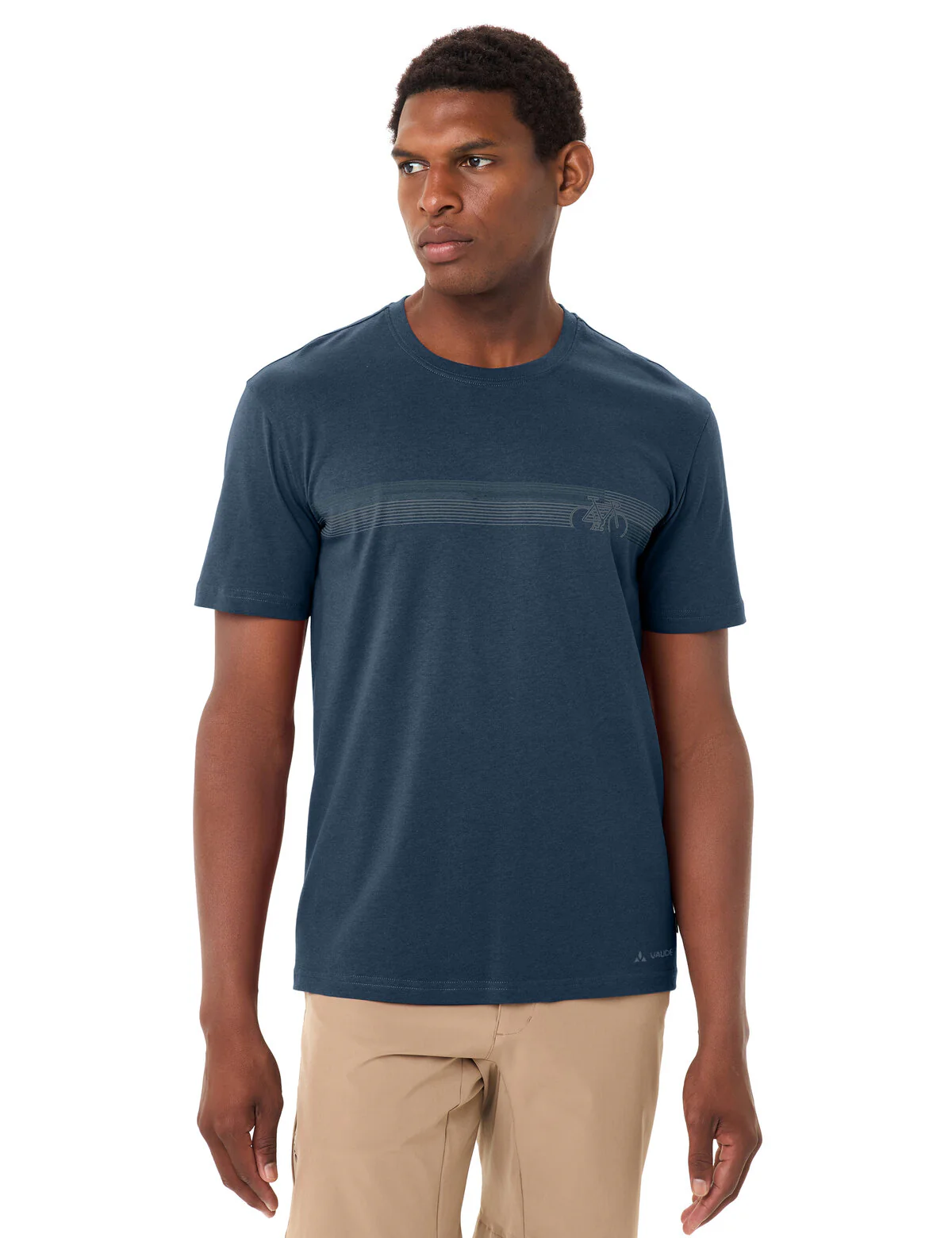 VAUDE Men's Cyclist T-Shirt V dark sea/dark sea - Image 6