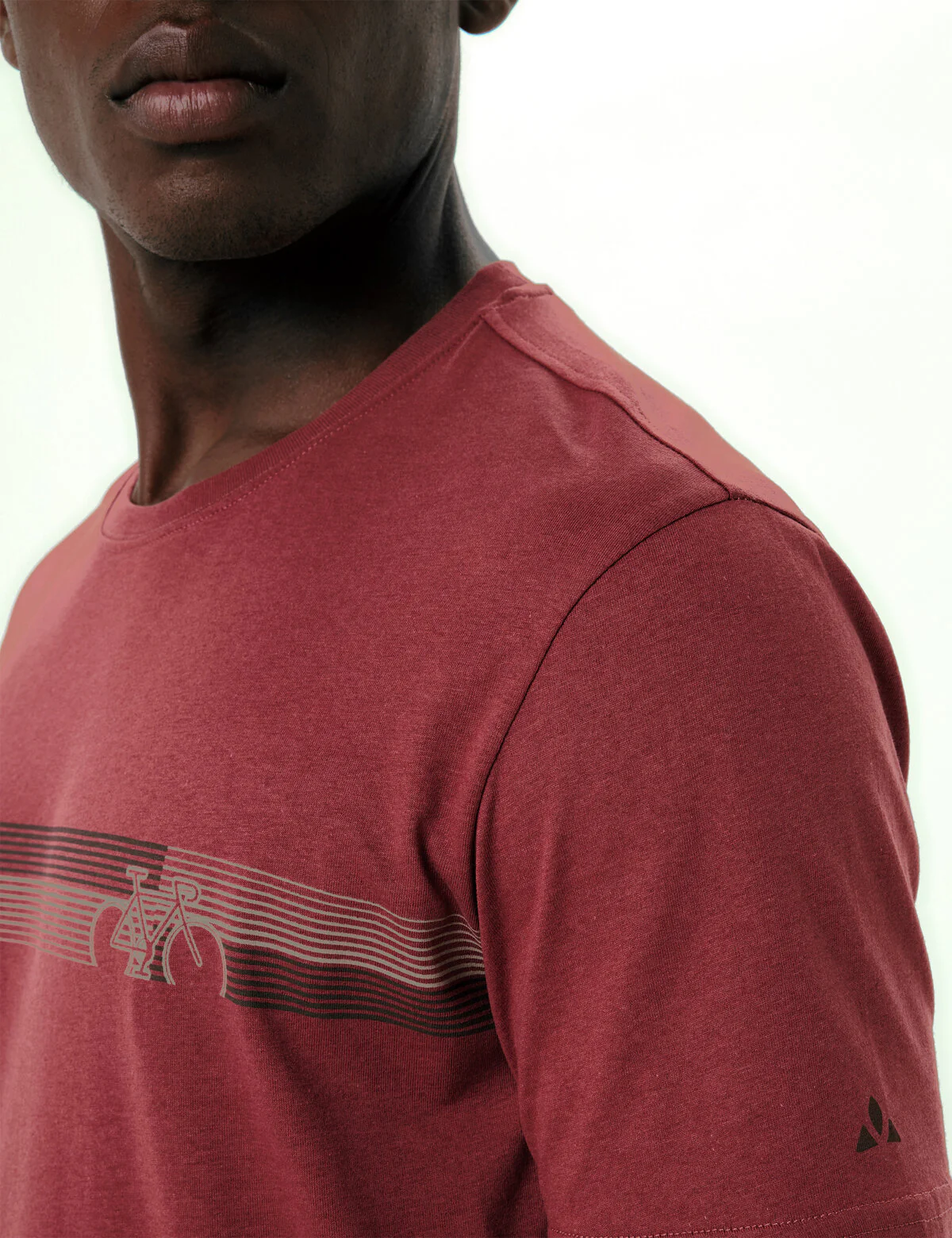 VAUDE Men's Cyclist T-Shirt V redeva/red - Image 5