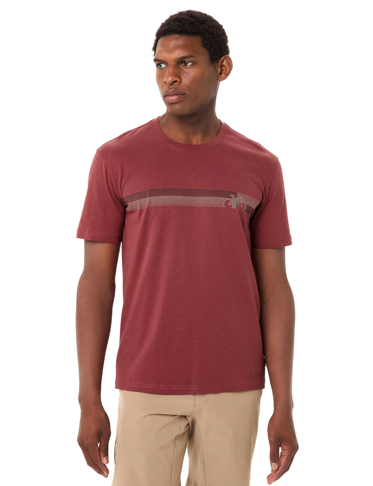 VAUDE Men's Cyclist T-Shirt V redeva/red - Image 6