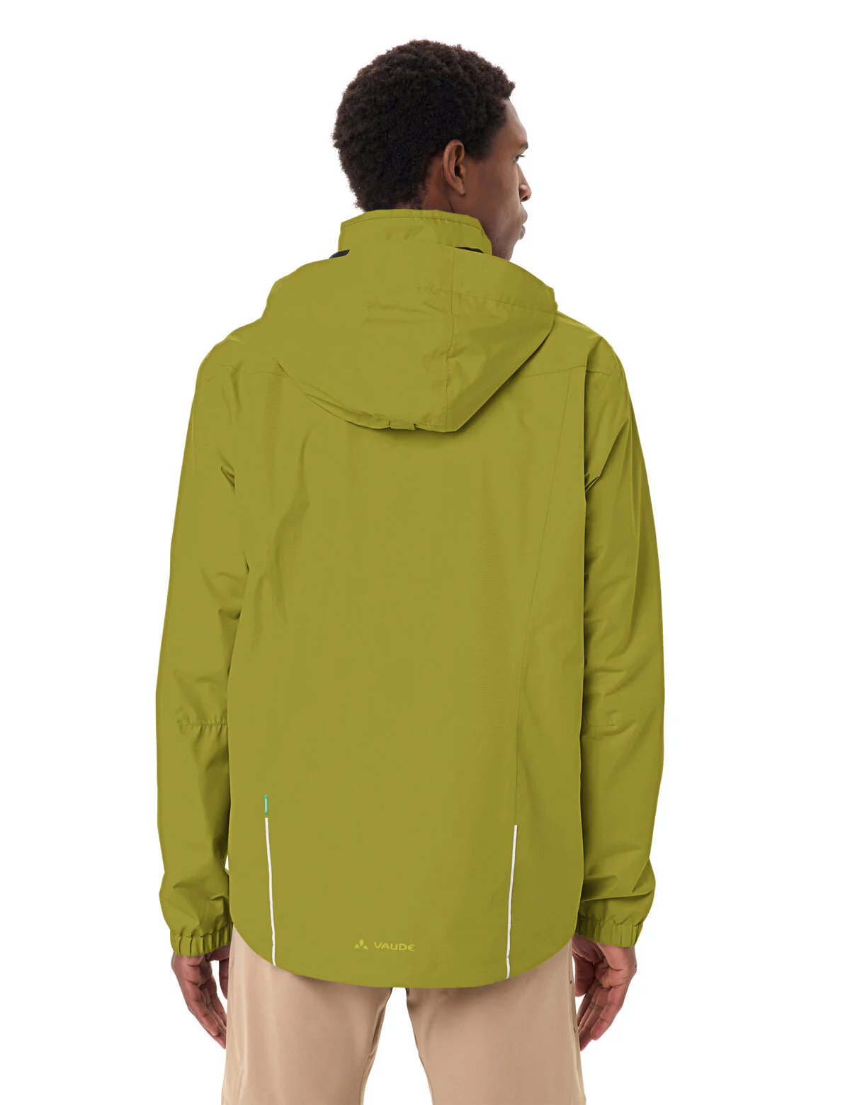 VAUDE Men's Escape Bike Light Jacket bright green - Image 3