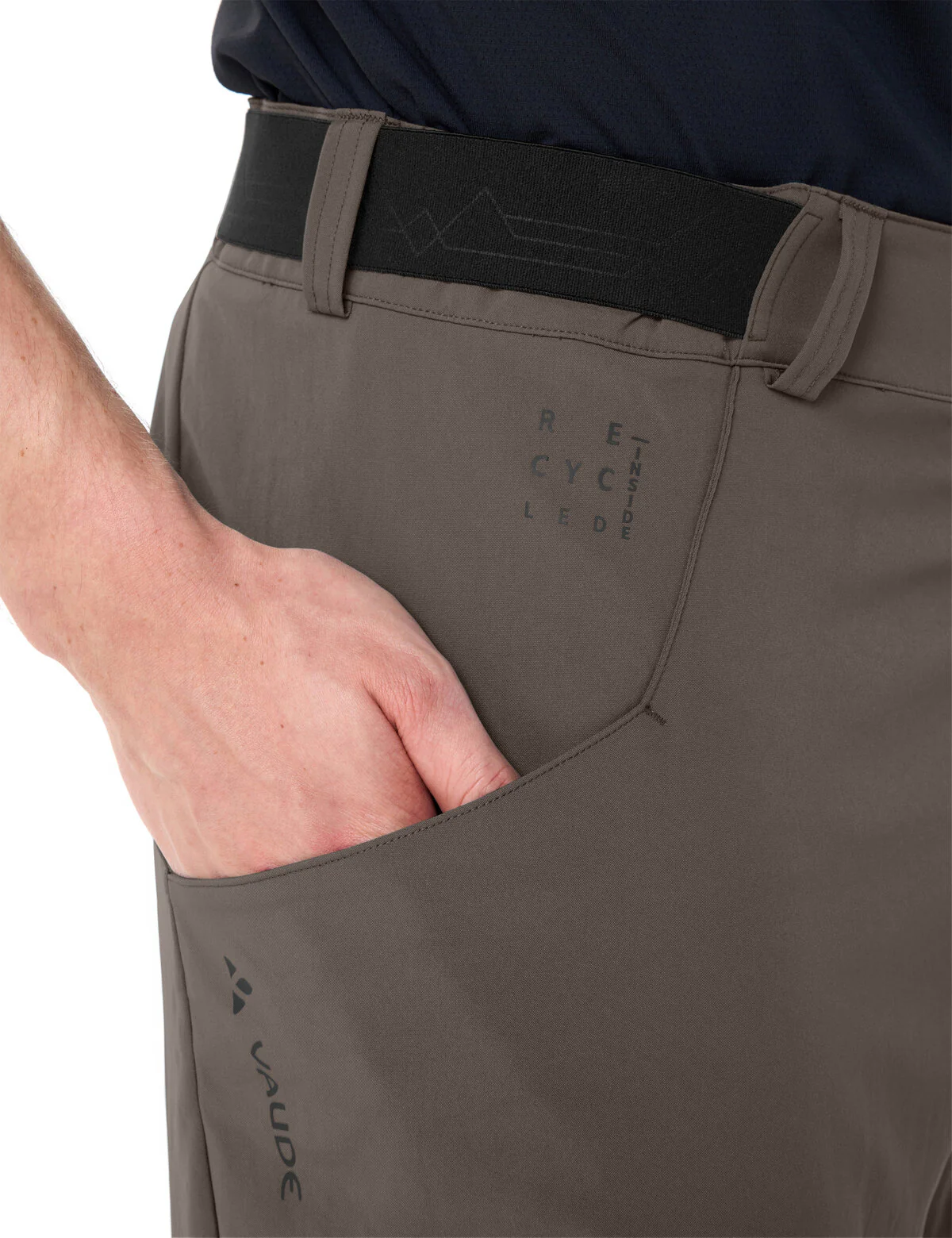 VAUDE Men's Loamer Base Shorts coconut/black - Image 4