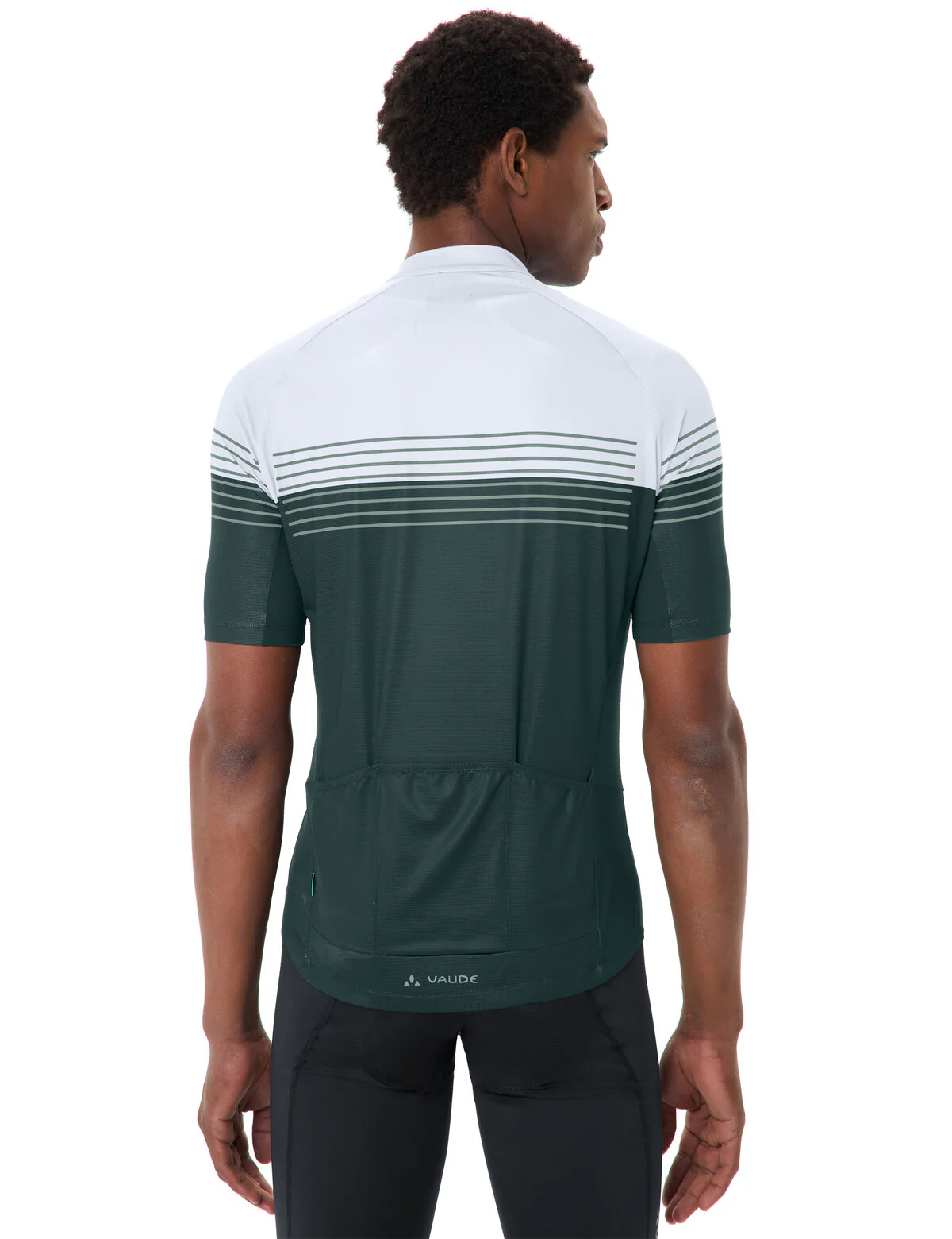 VAUDE Men's Posta HZ Tricot II deep pond/white - Image 3
