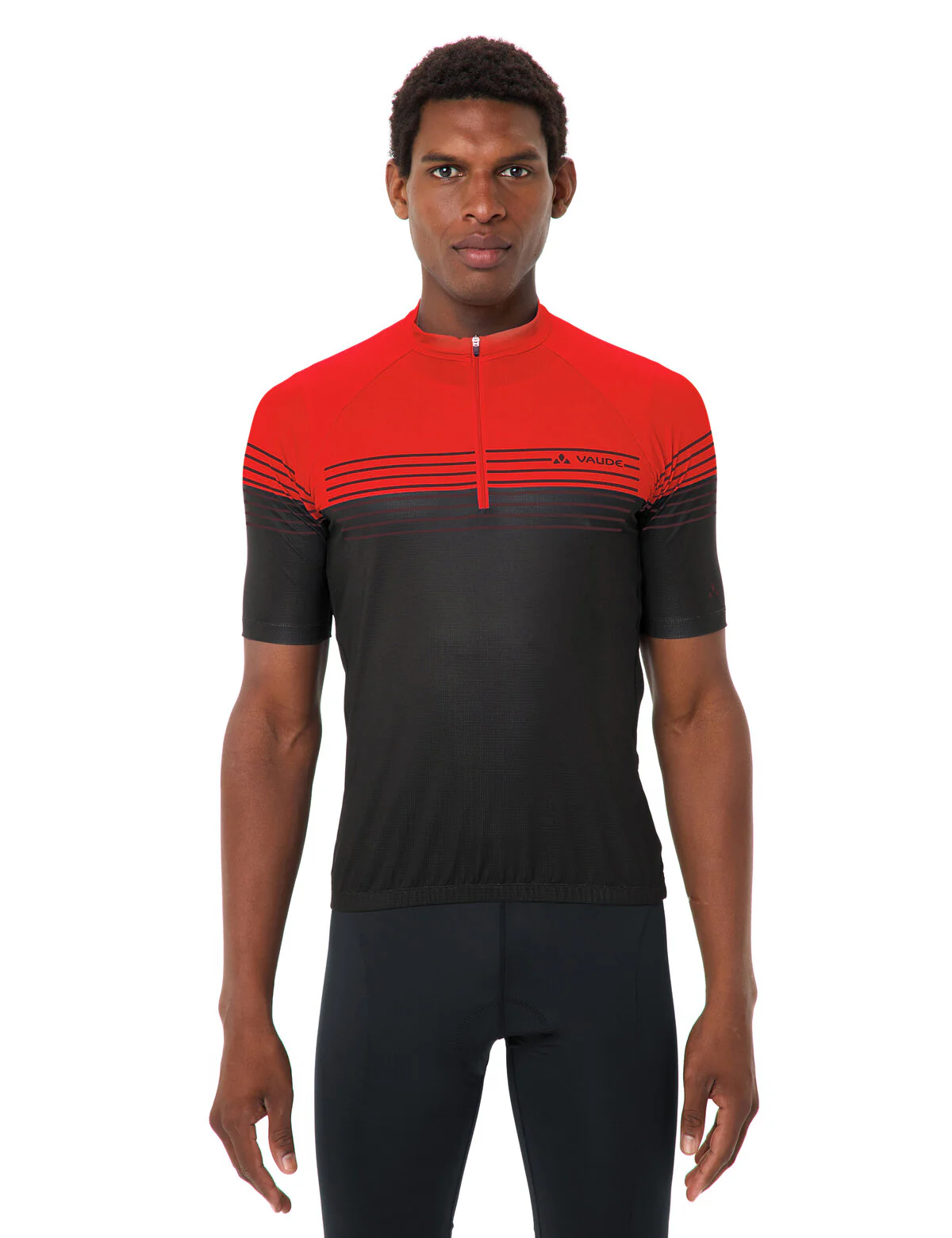 VAUDE Men's Posta HZ Tricot II glowing red - Image 7