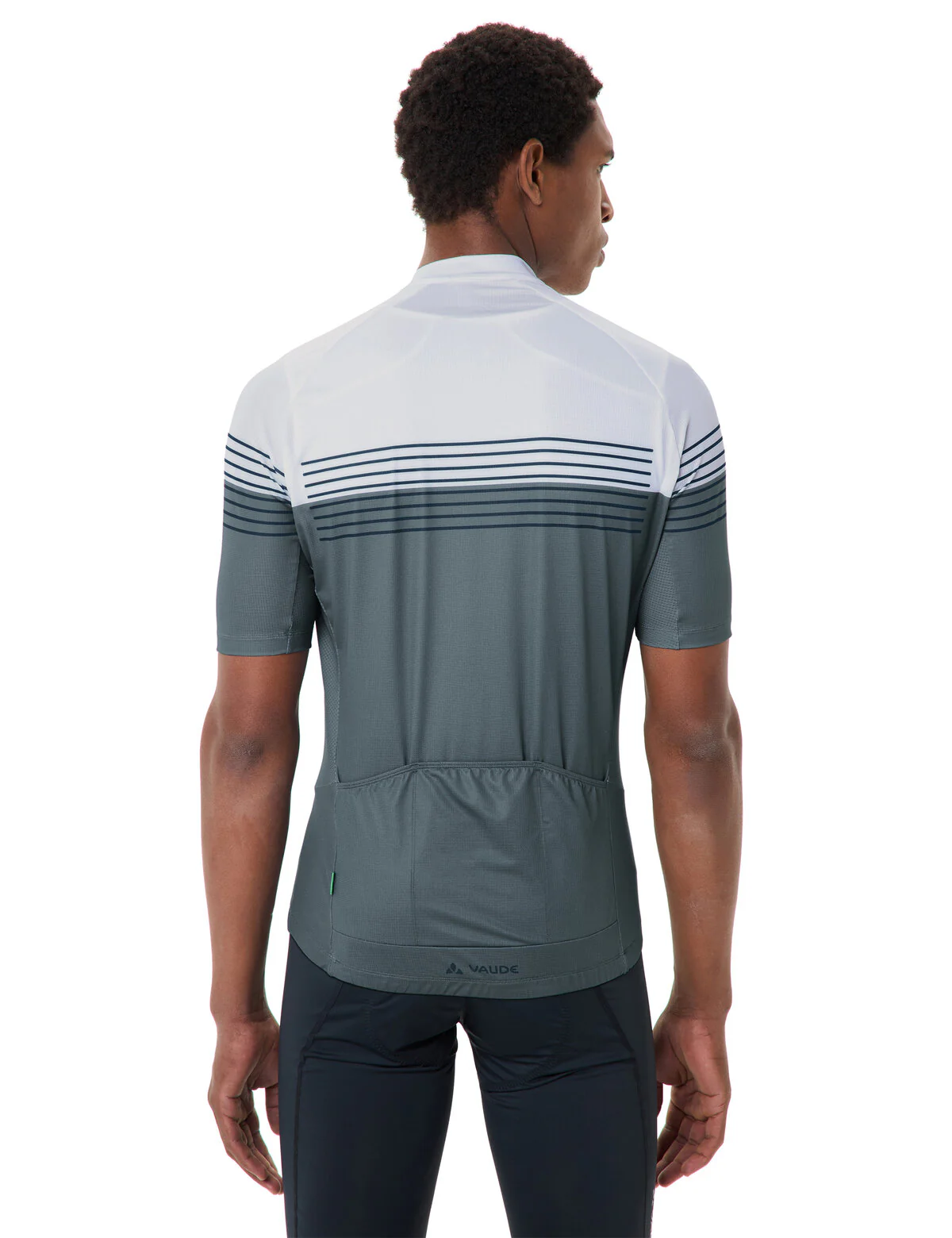 VAUDE Men's Posta HZ Tricot II heron/white - Image 3