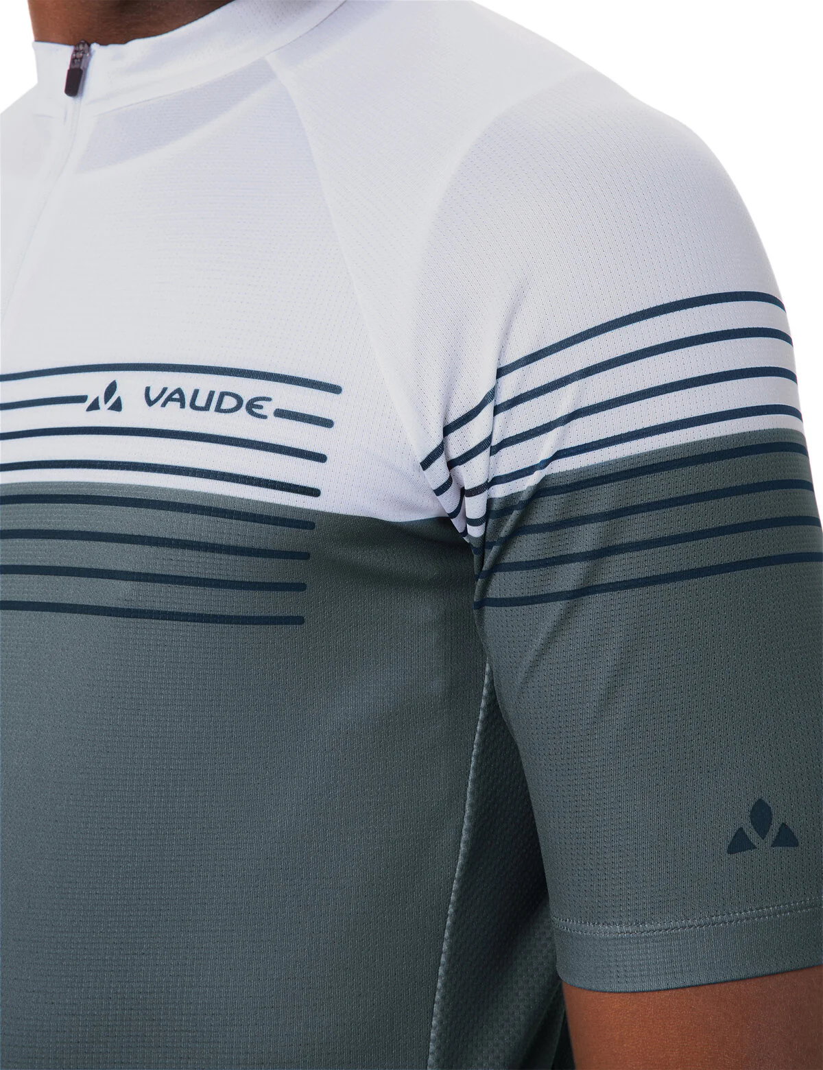 VAUDE Men's Posta HZ Tricot II heron/white - Image 5