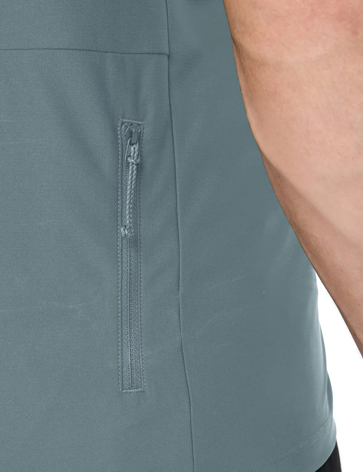 VAUDE Men's Qimsa Pro HZ Shirt heron - Image 4