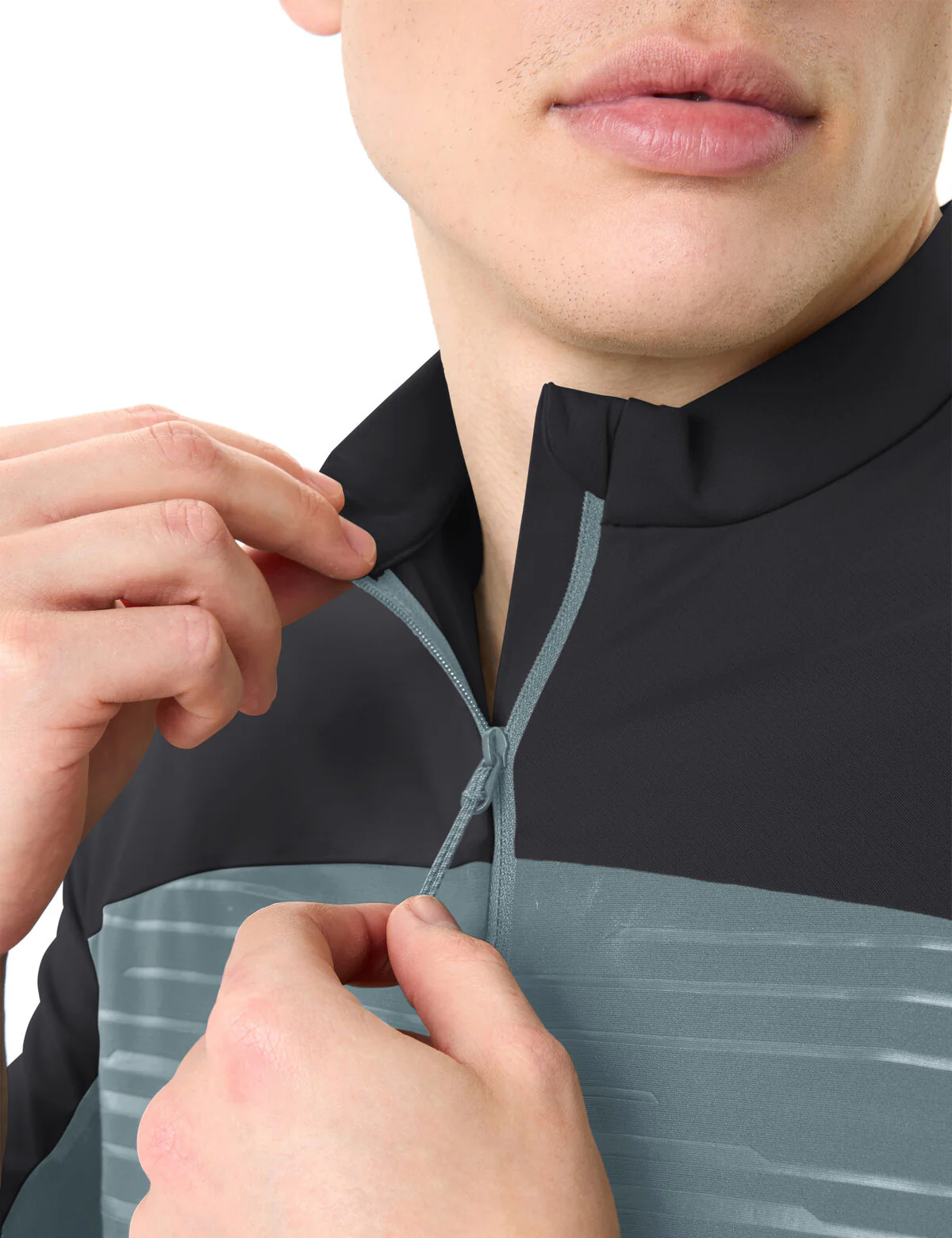 VAUDE Men's Qimsa Pro HZ Shirt heron - Image 5