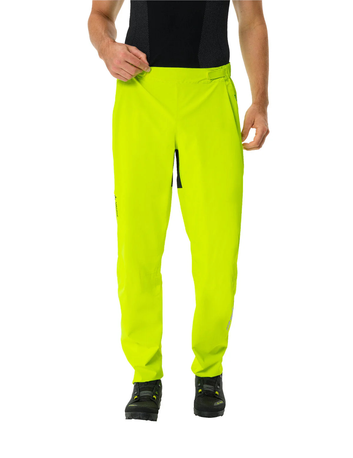 VAUDE Moab Rain Pants Herren neon yellow - Image 3