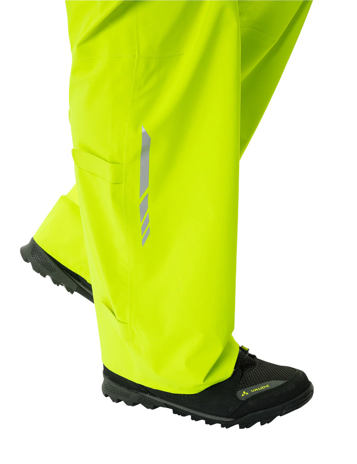VAUDE Moab Rain Pants Herren neon yellow - Image 5