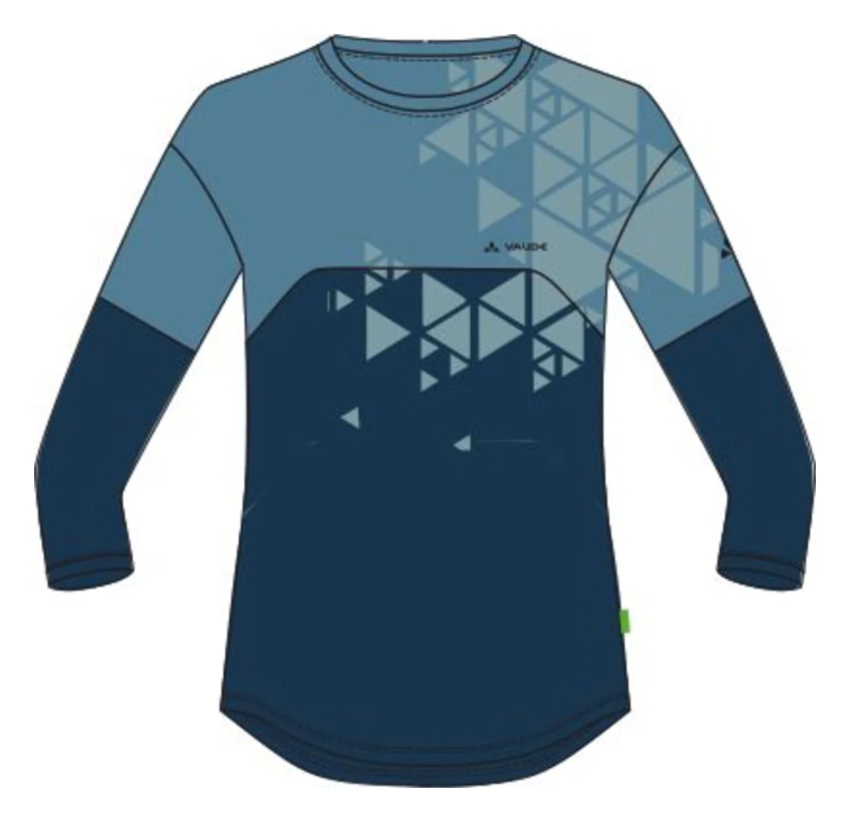 VAUDE Moab V Langarm T-Shirt Damen blau - Image 8