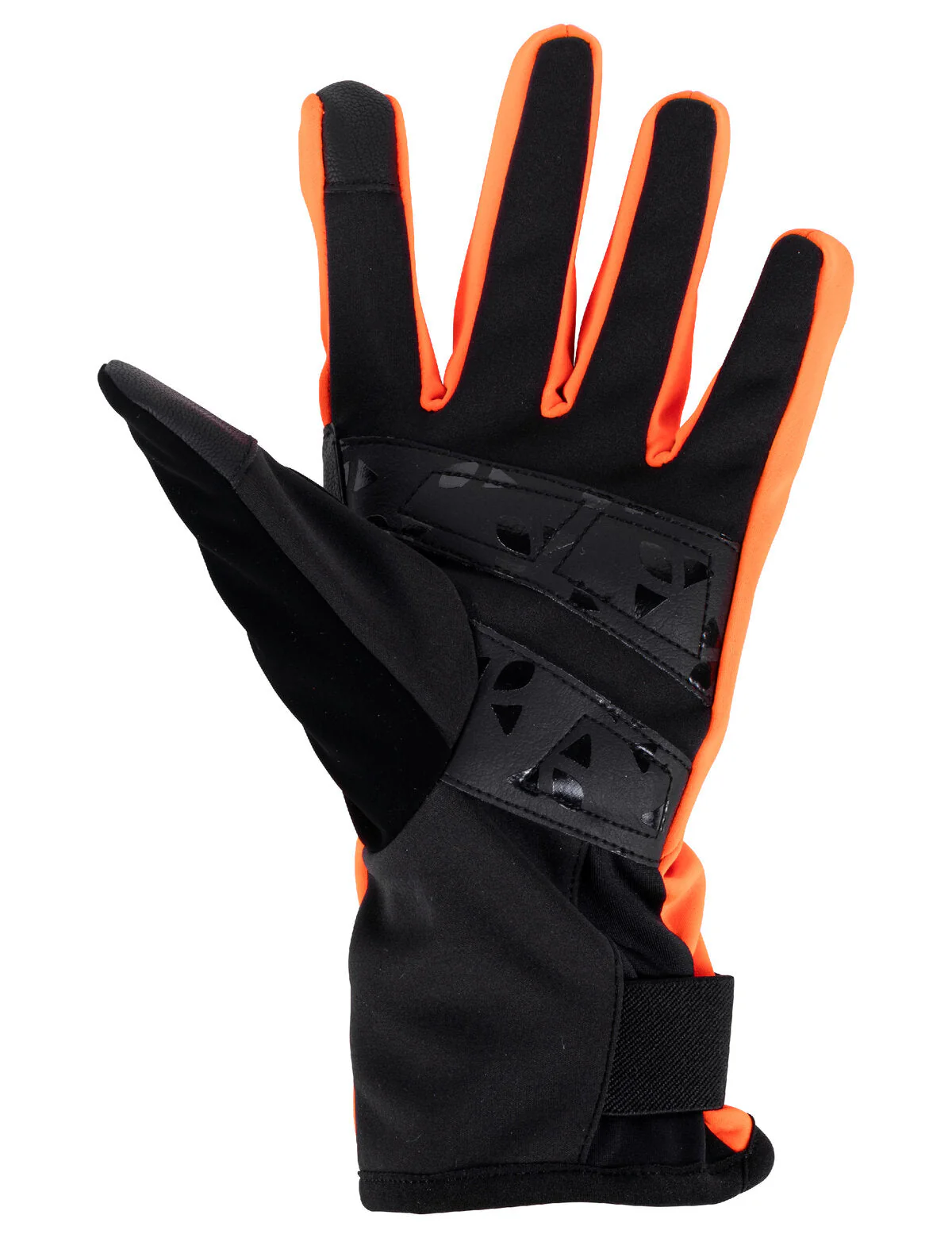 VAUDE Posta Warm Gloves neon orange - Image 2