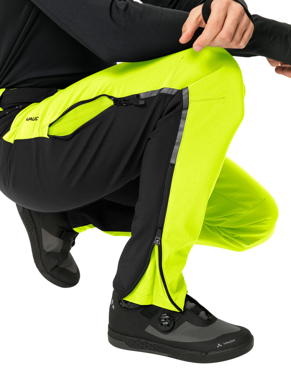 VAUDE Qimsa Softshell Pants II Herren gelb - Image 6
