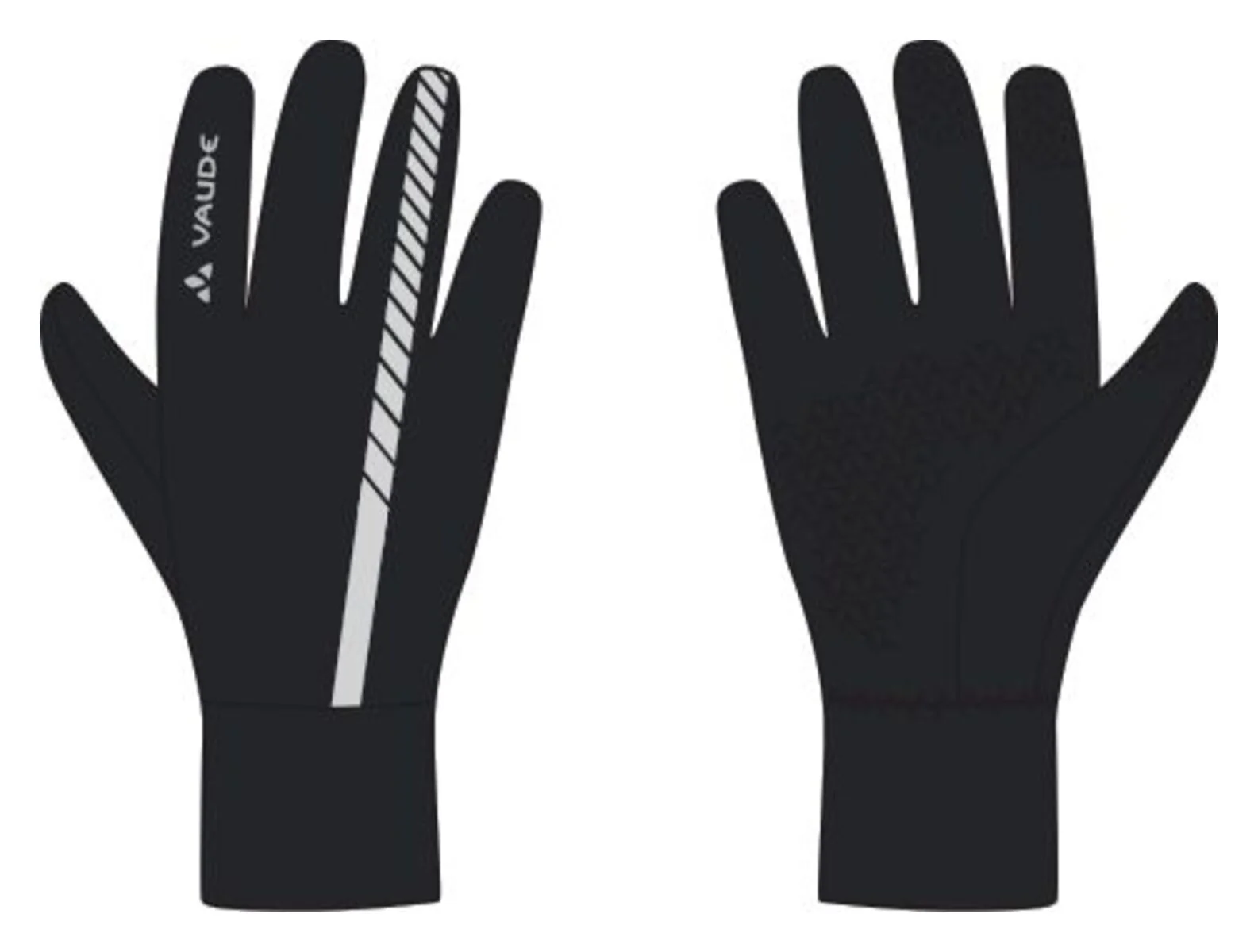 VAUDE Strone Gloves schwarz - Image 4