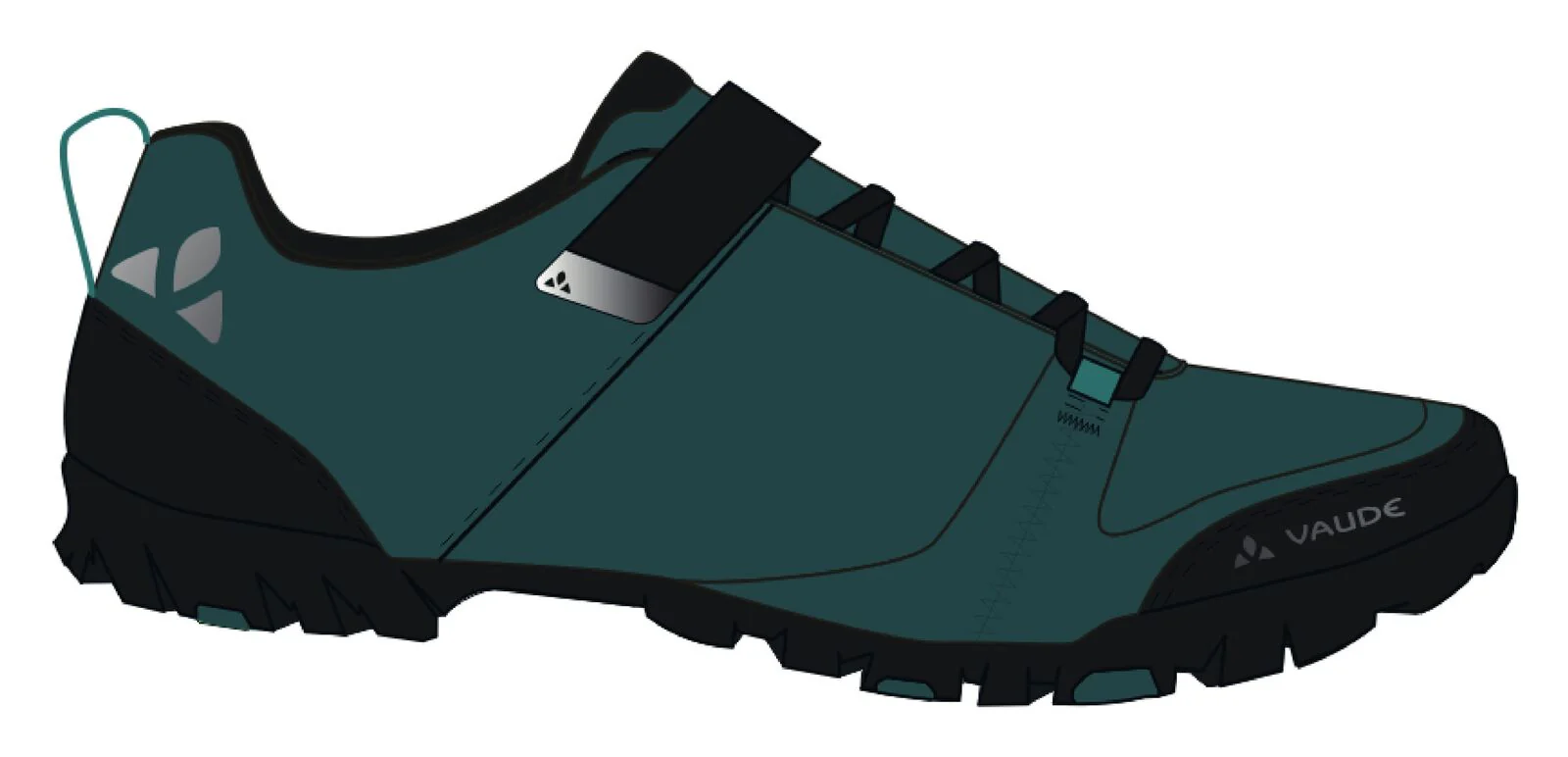 VAUDE TVL Pavei II Fahrradschuhe Damen petrol - Image 12